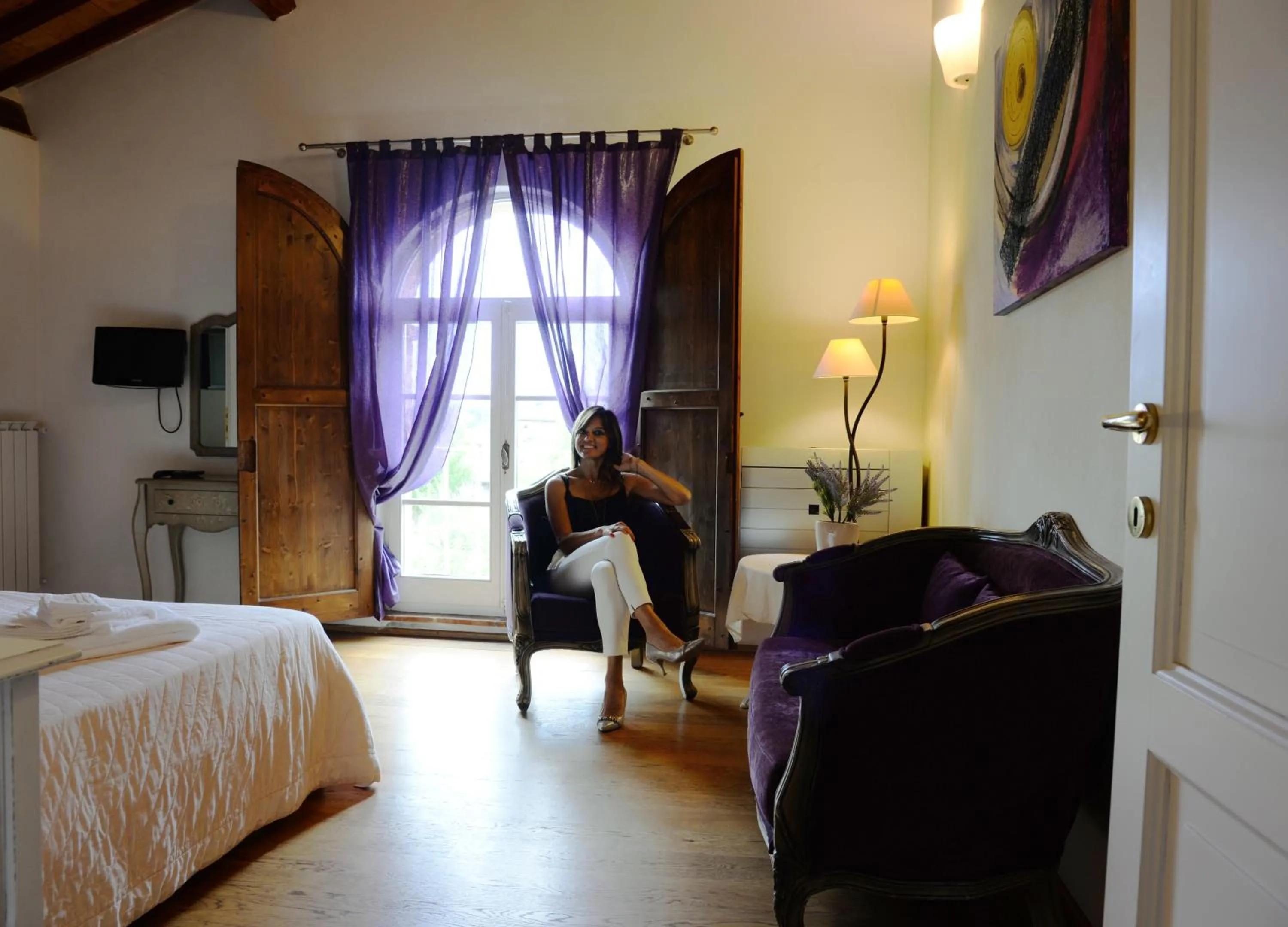 Bed in L'Albero Di Gamelì