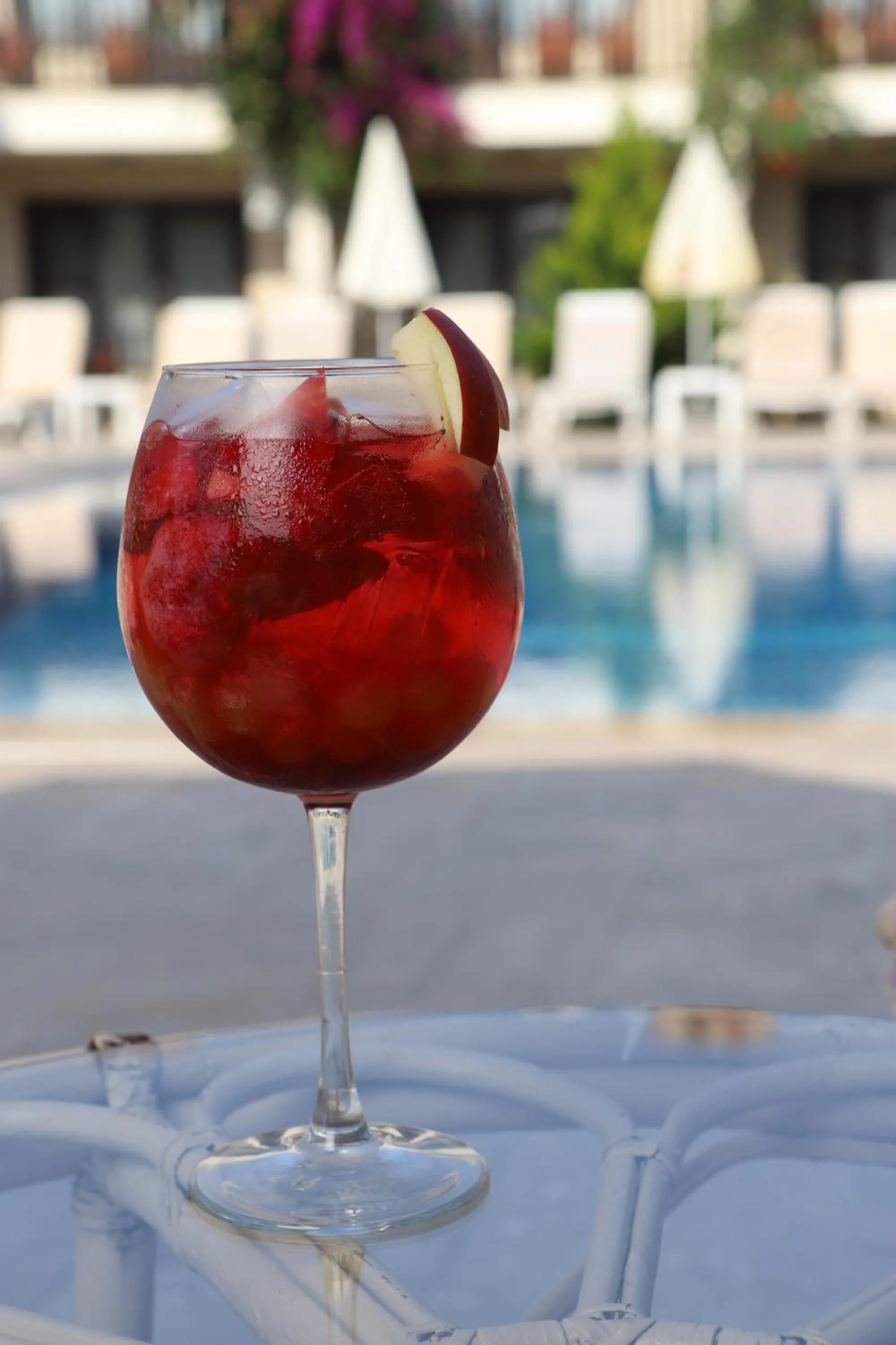 Pool view in Hotel Binlik