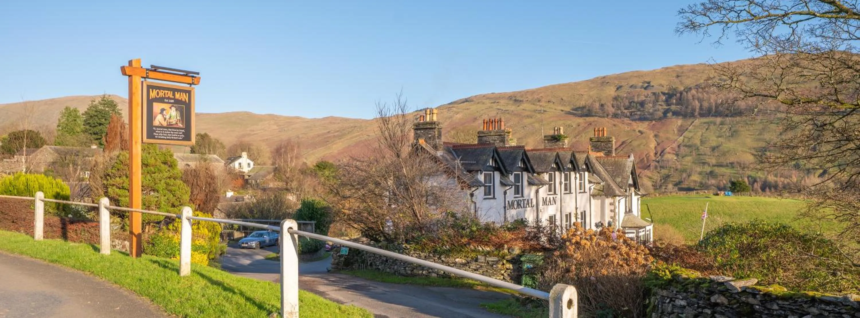 Property building in The Mortal Man Inn