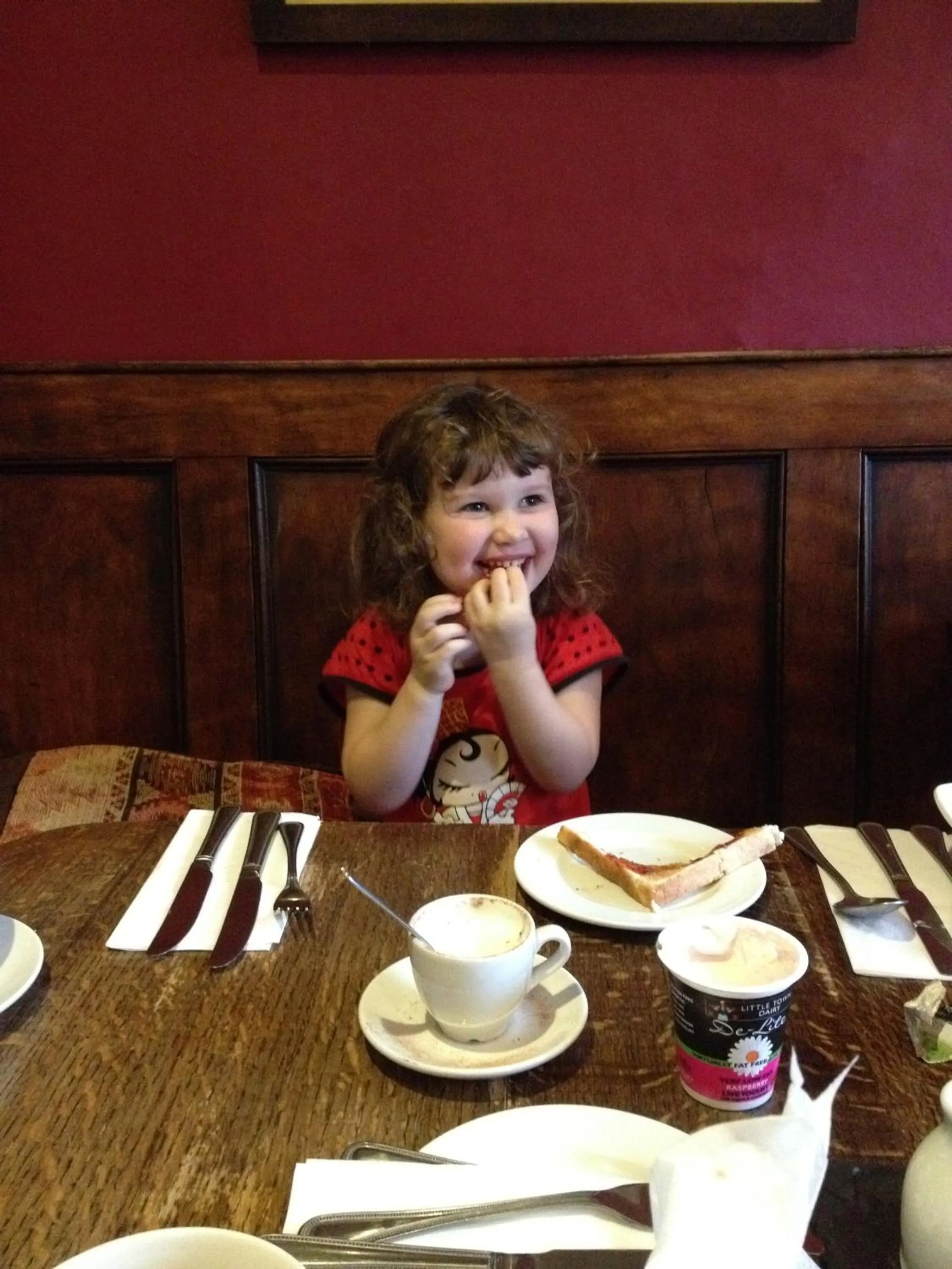 Family in The Cuckoo Brow Inn