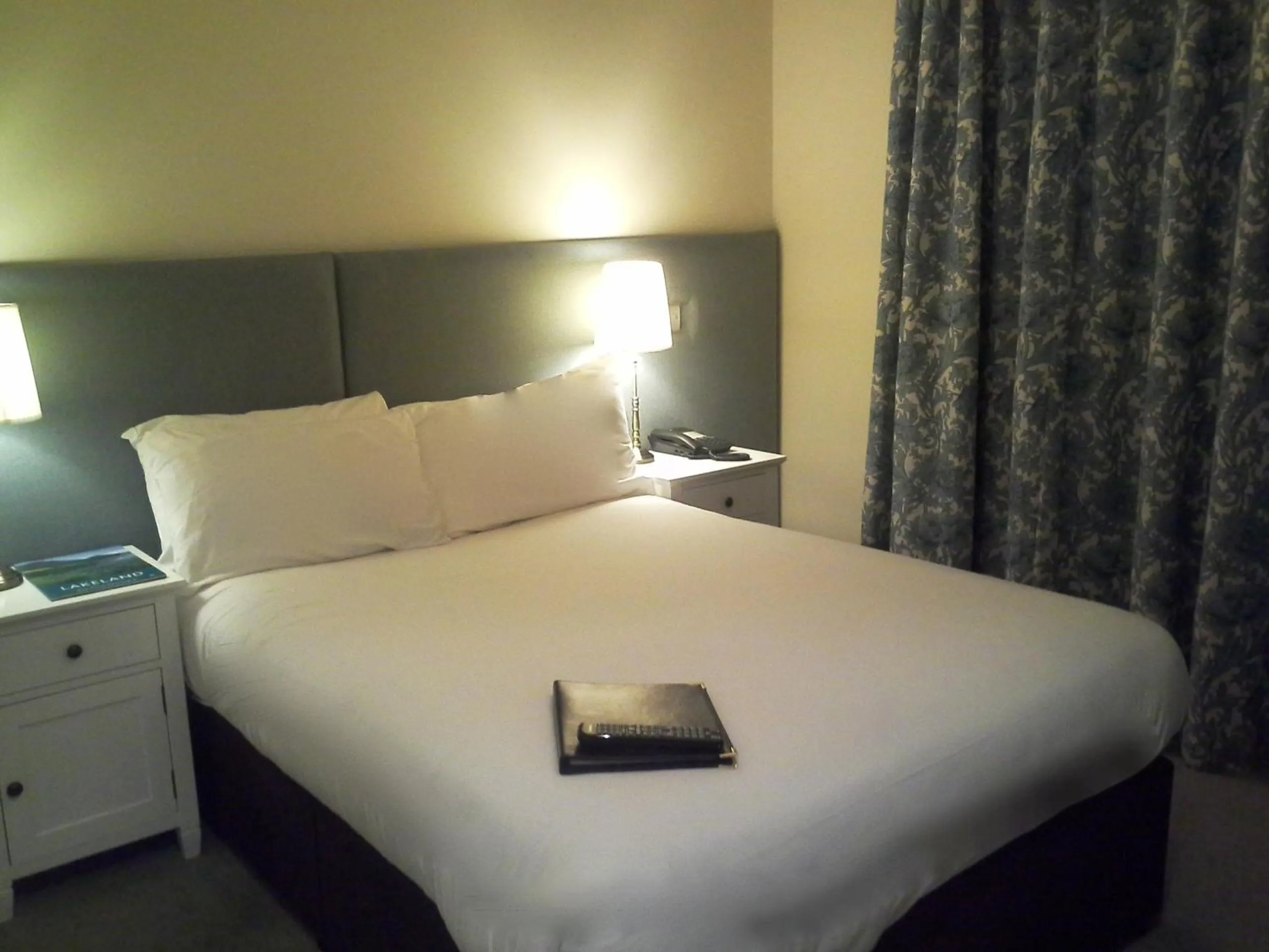 Decorative detail, Bed in The Cuckoo Brow Inn