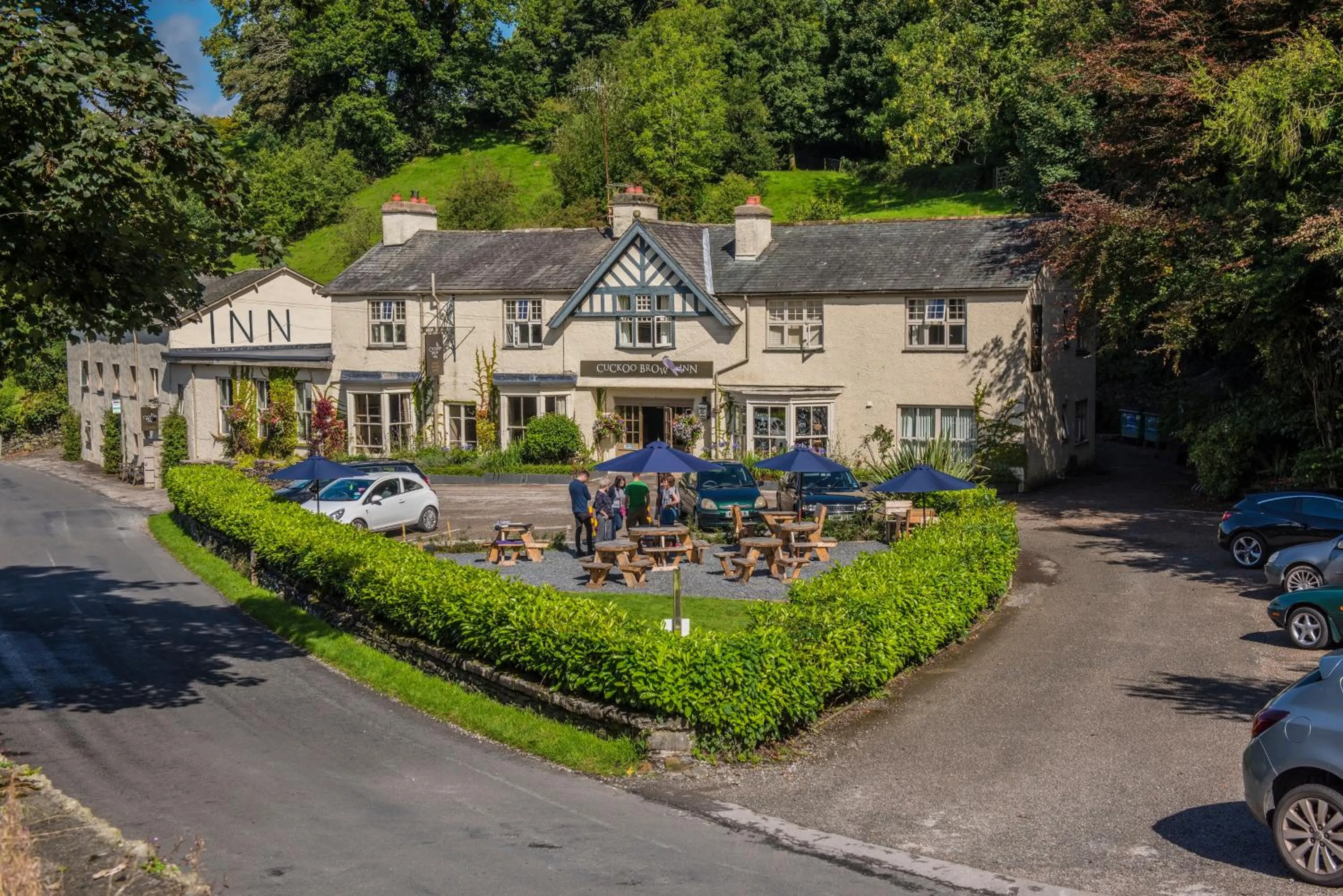 Facade/entrance in The Cuckoo Brow Inn