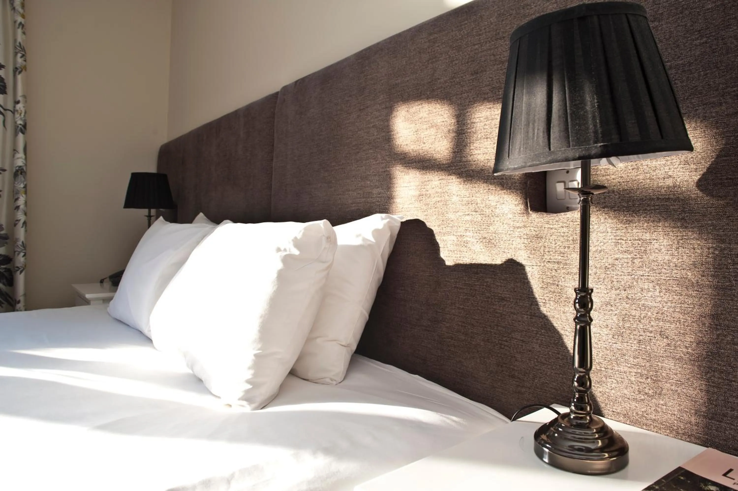 Decorative detail, Bed in The Cuckoo Brow Inn