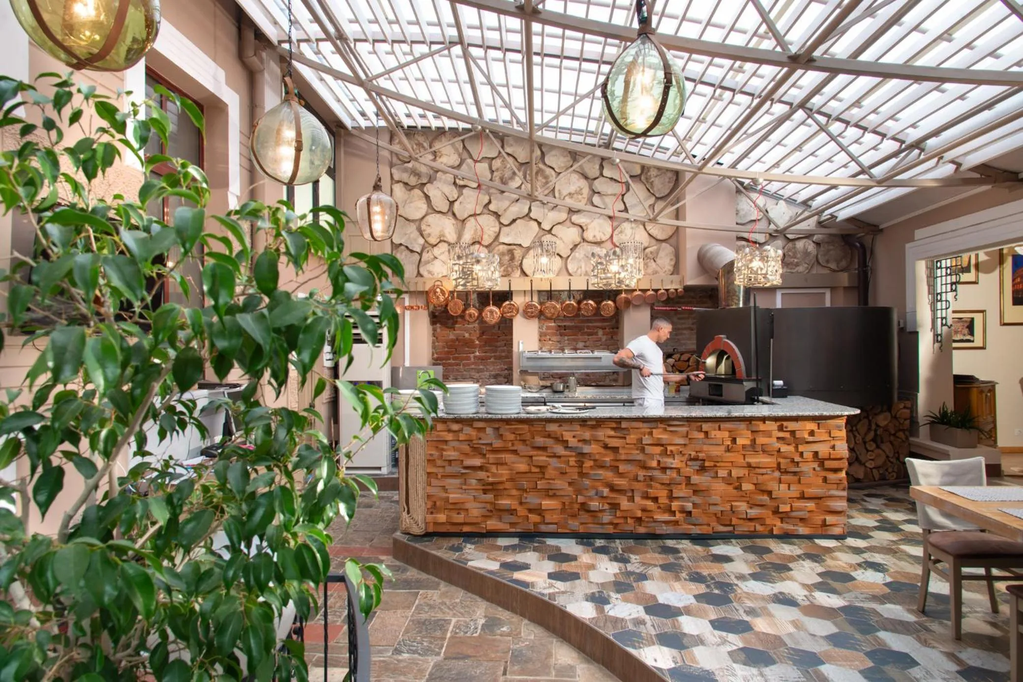 Restaurant/places to eat in Antique Forum Hotel "Self Check-in" Stara Zagora