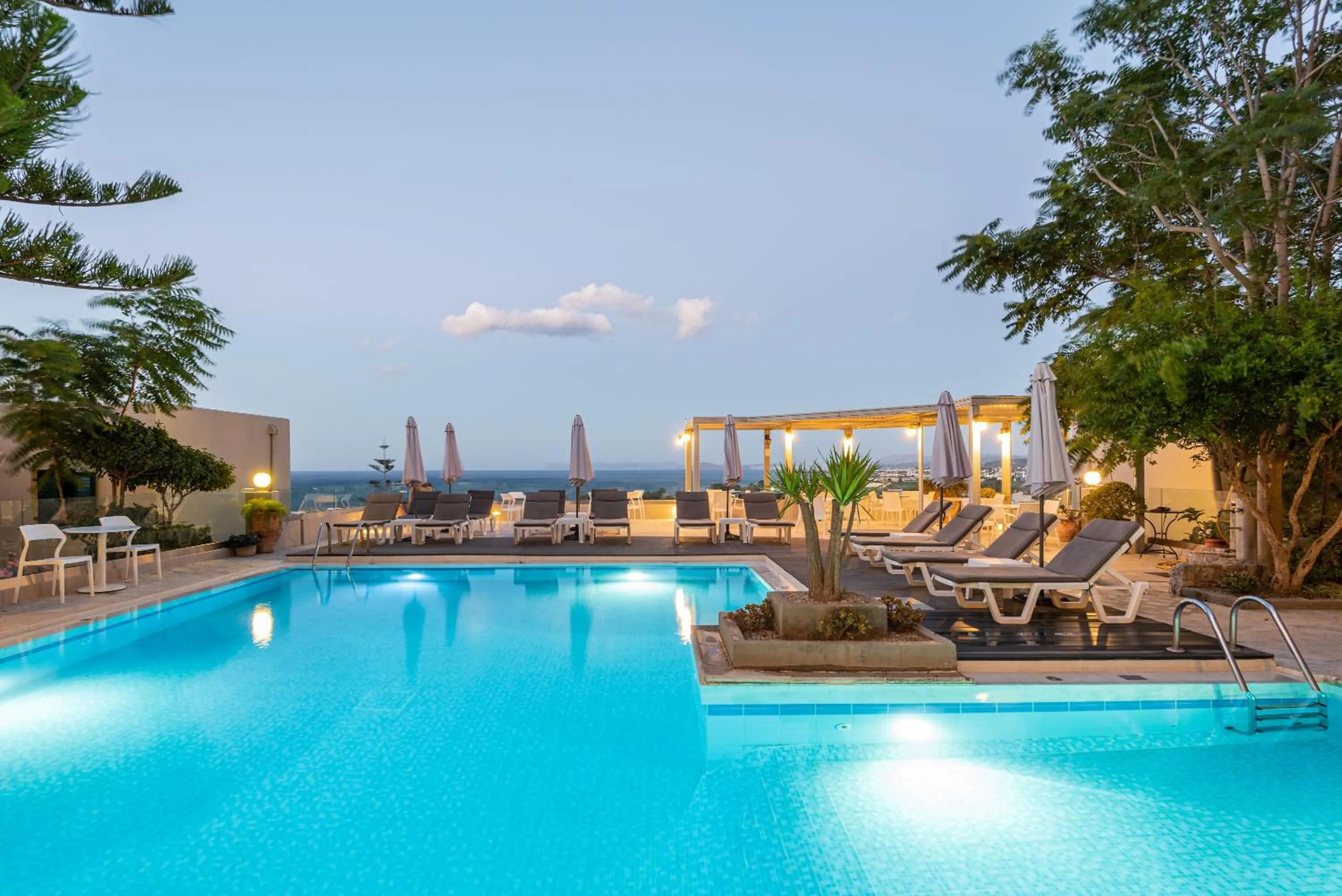 Swimming pool in Aphea Village