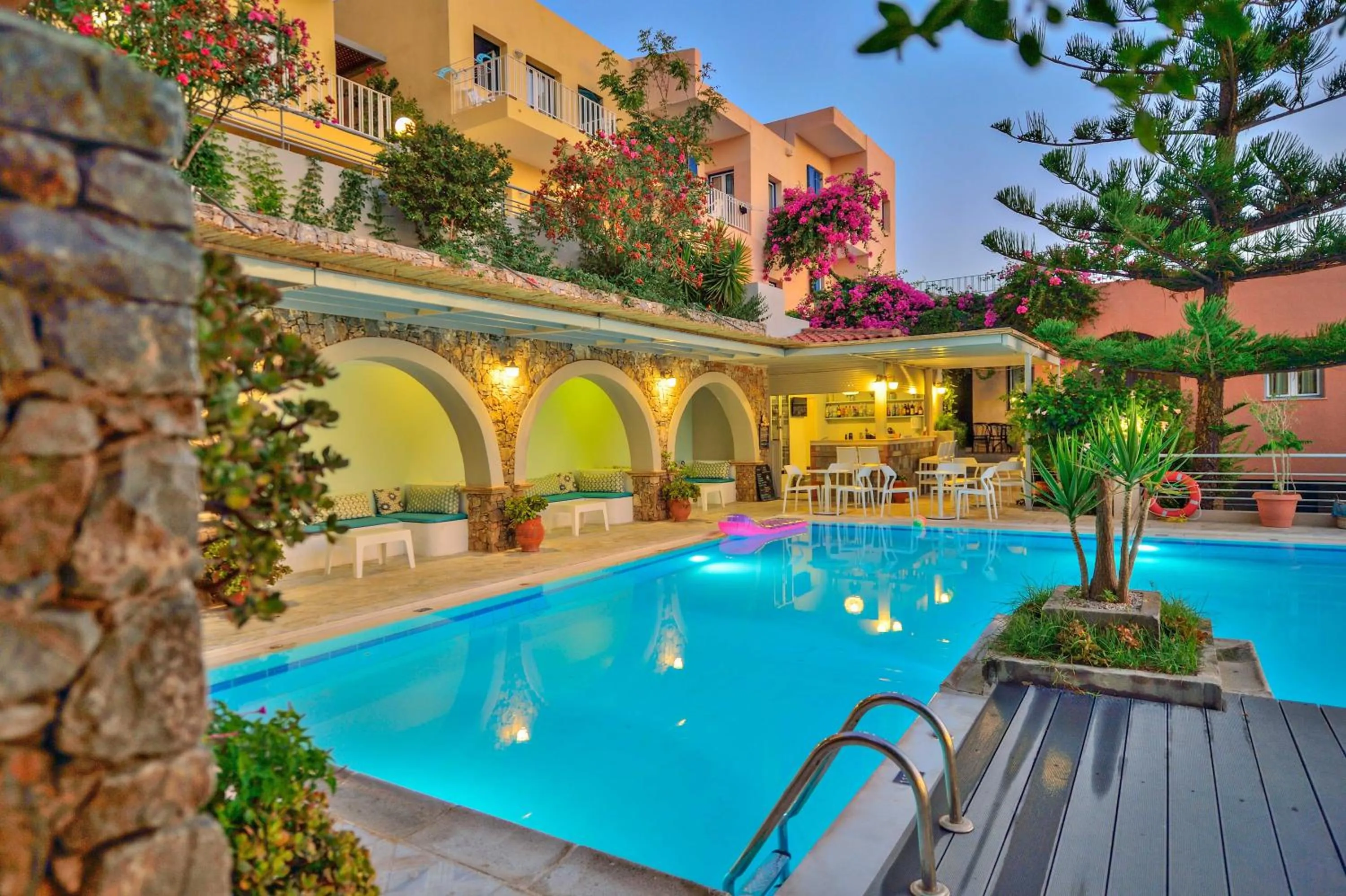 Swimming pool in Aphea Village