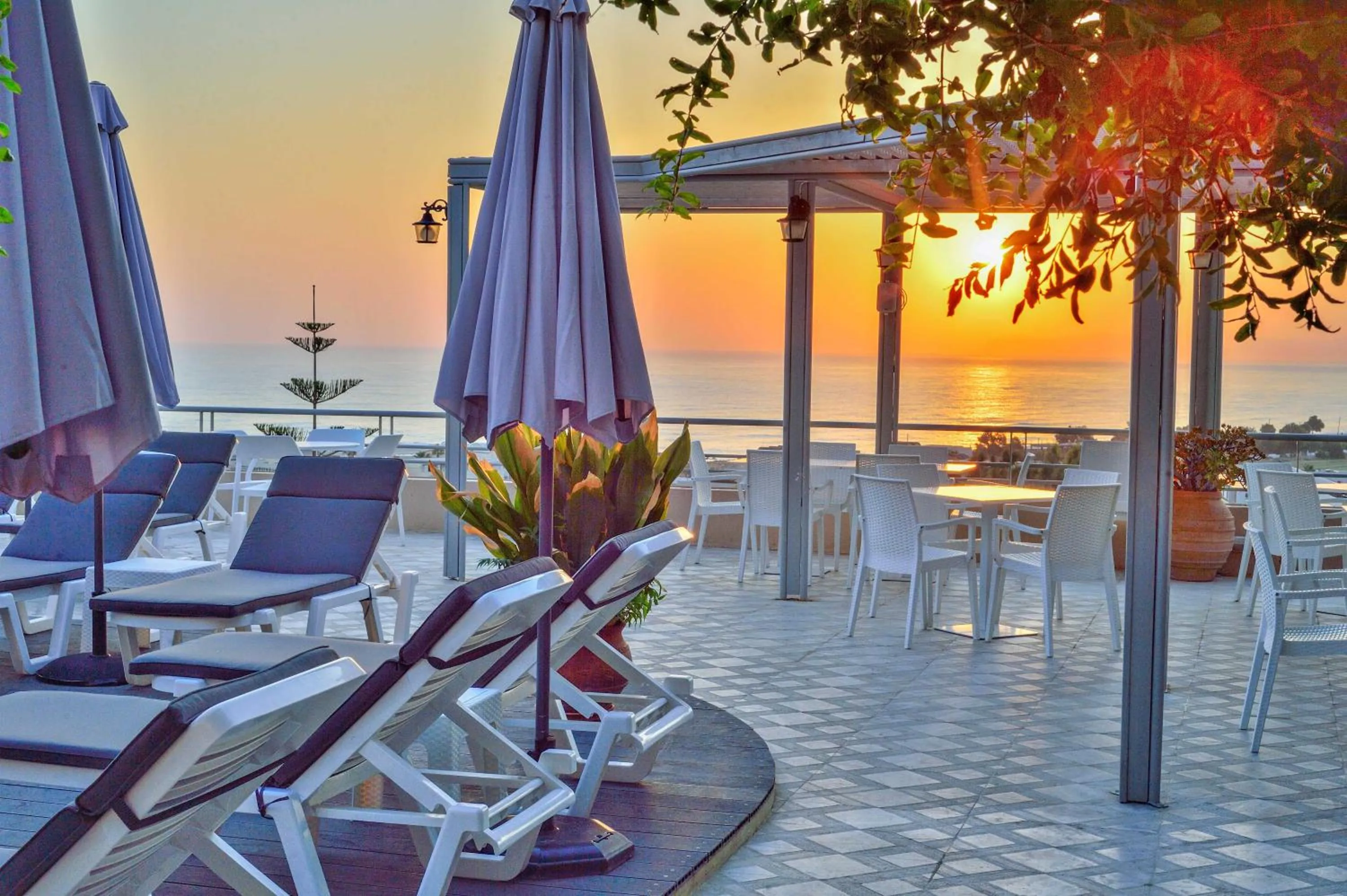 Sunrise in Aphea Village