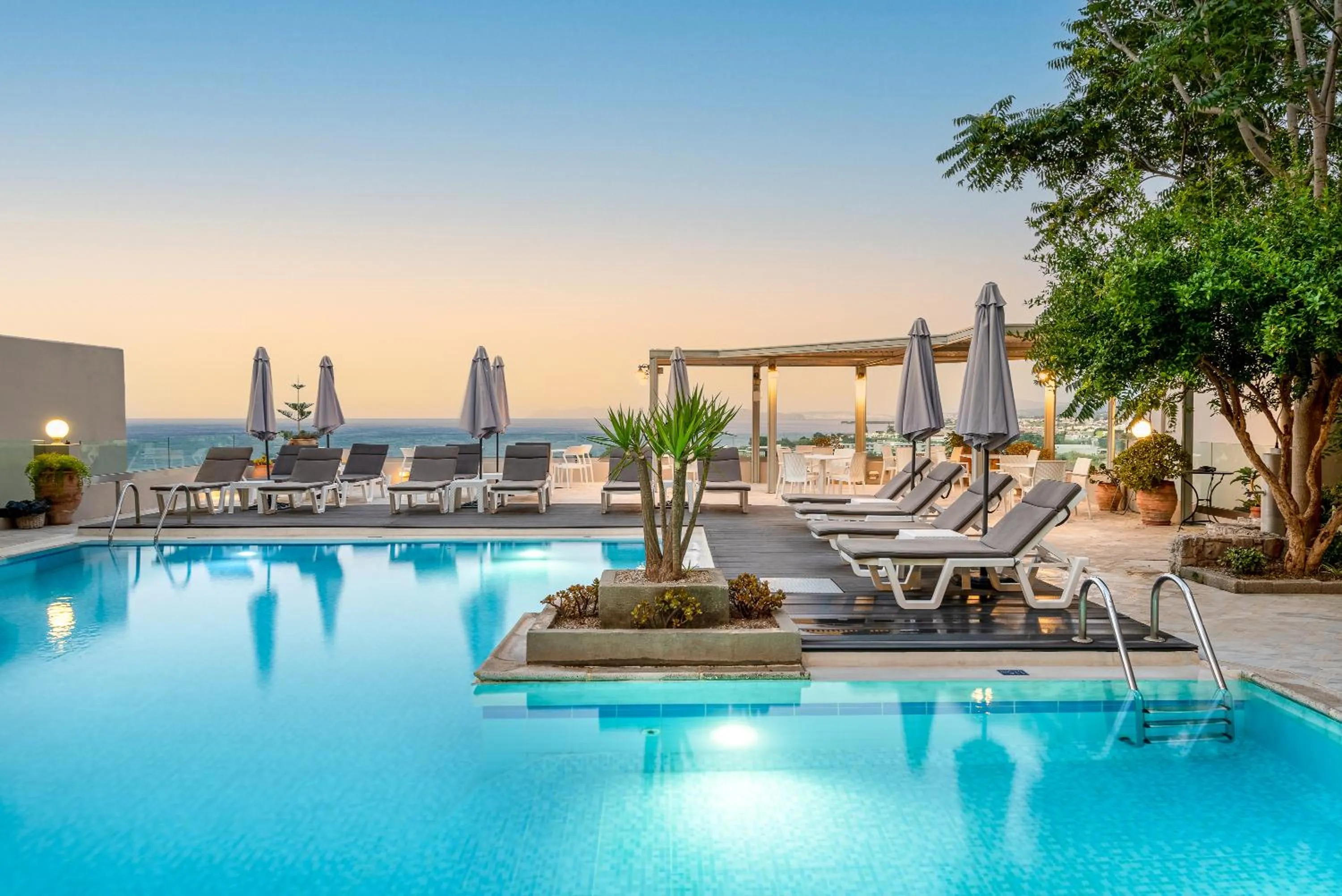 Swimming pool in Aphea Village