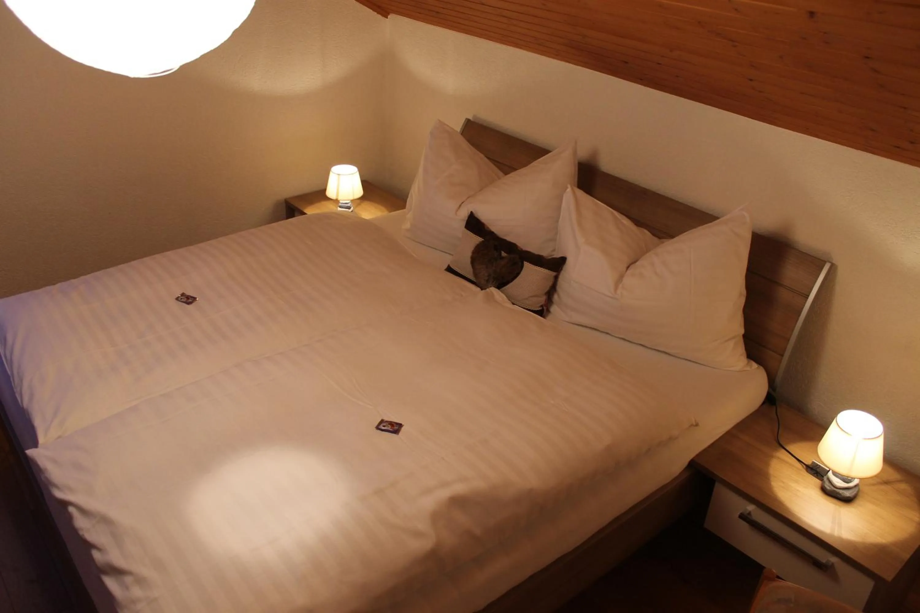 Bedroom, Bed in Hotel Rothorn Vintage-Style