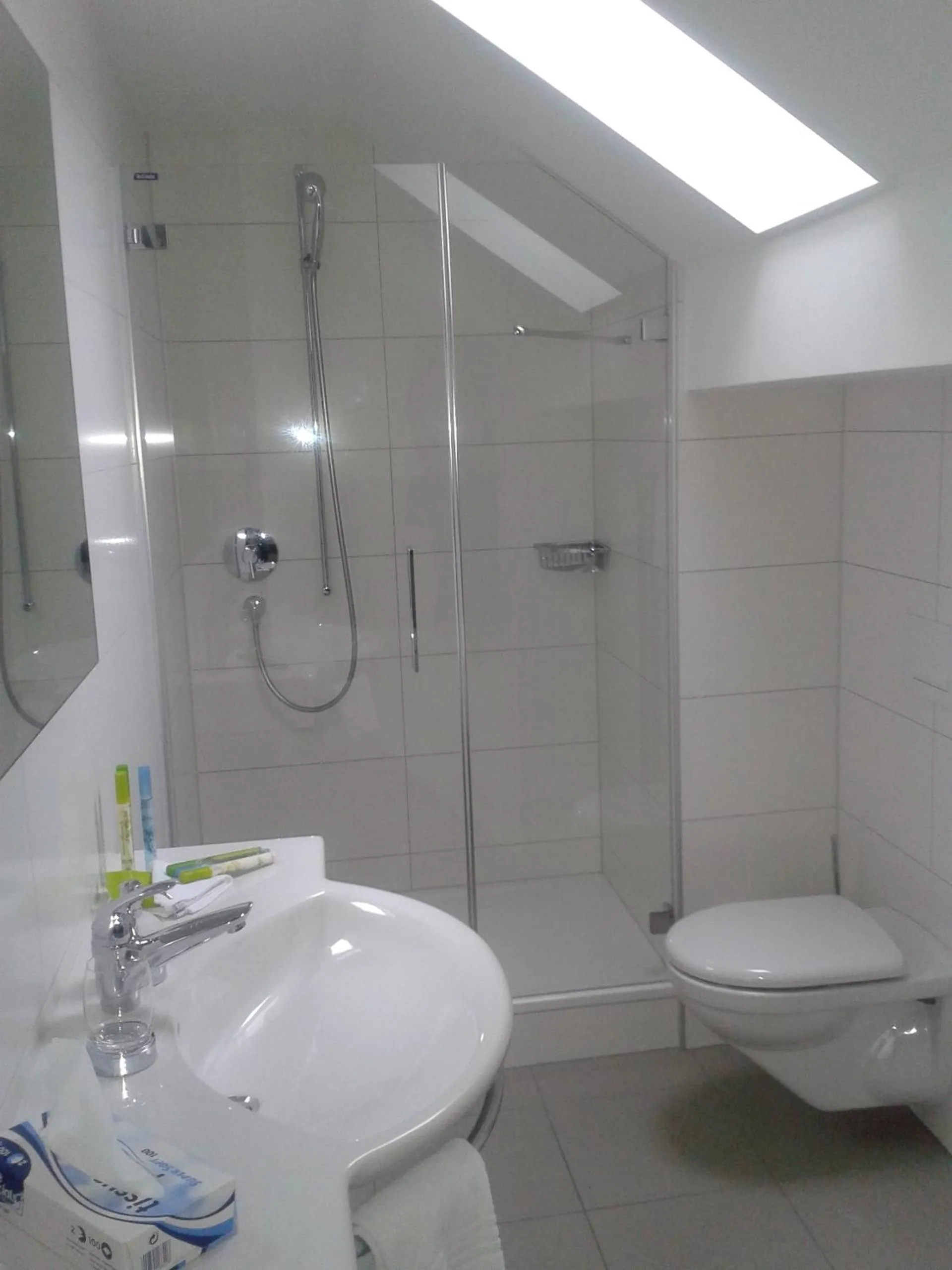 Bathroom in Hotel Jean-Jacques Rousseau