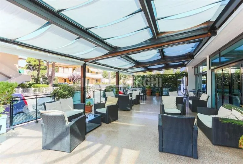 Patio in Hotel Mirage