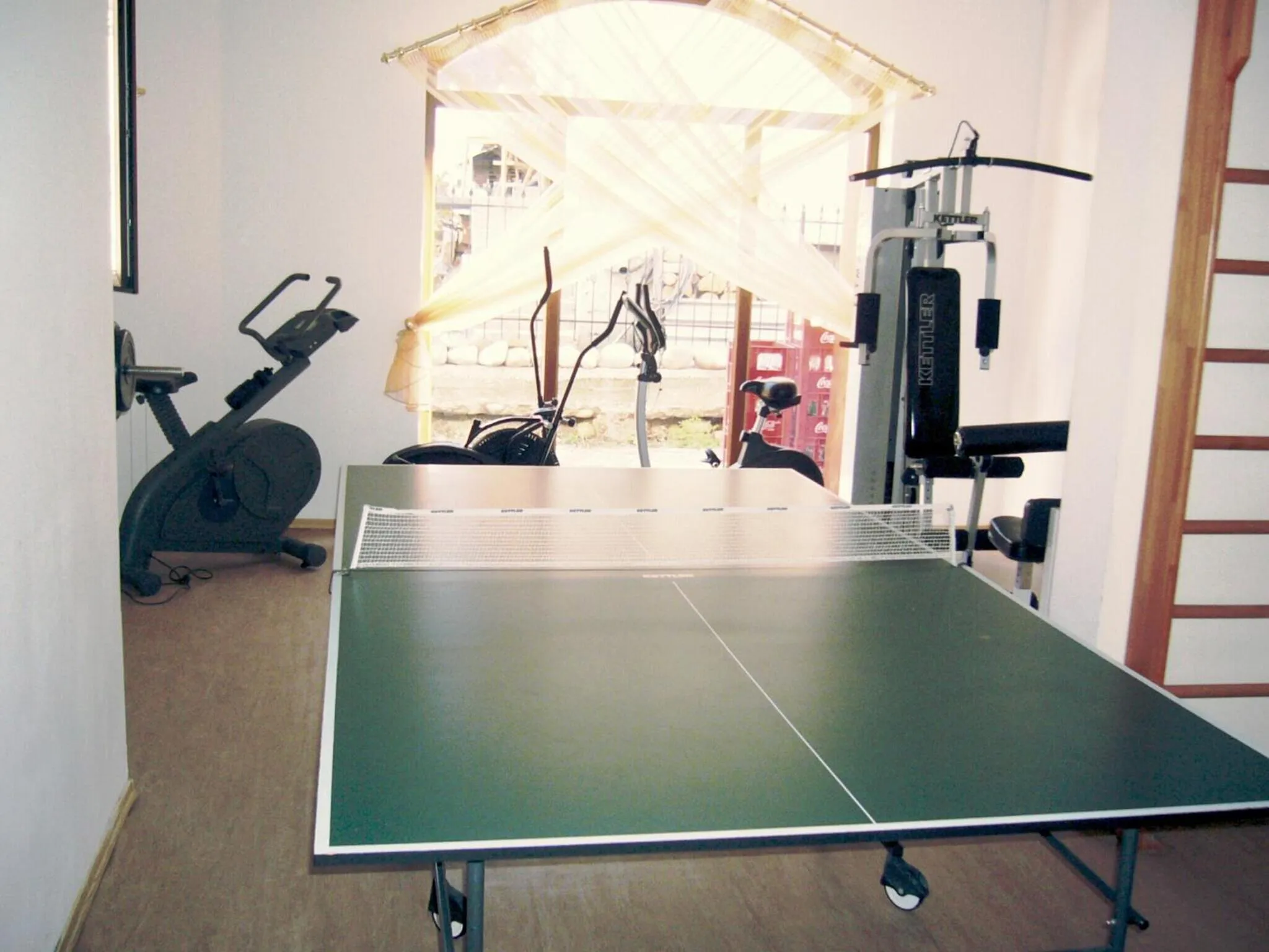 Table tennis in Elegant Hotel