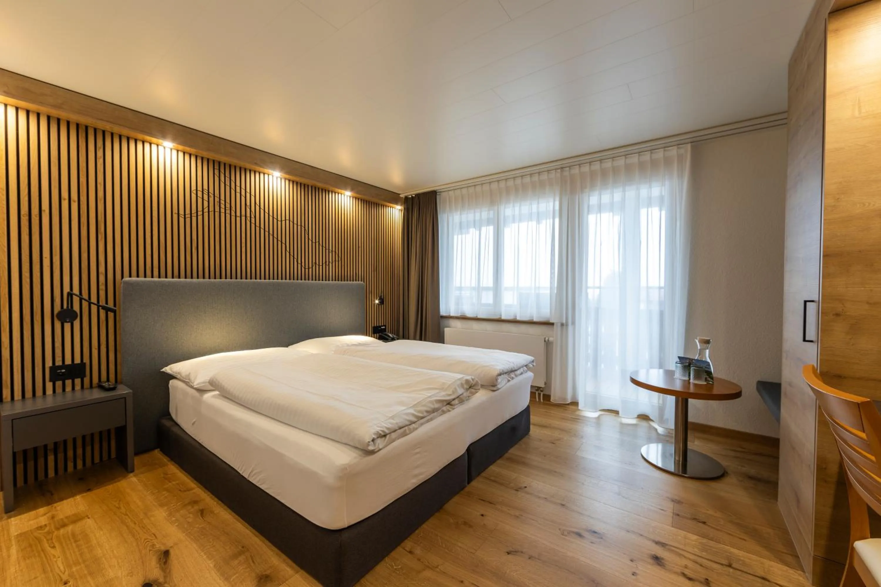 Bed in Seemöwe Wellnesshotel Swiss Quality