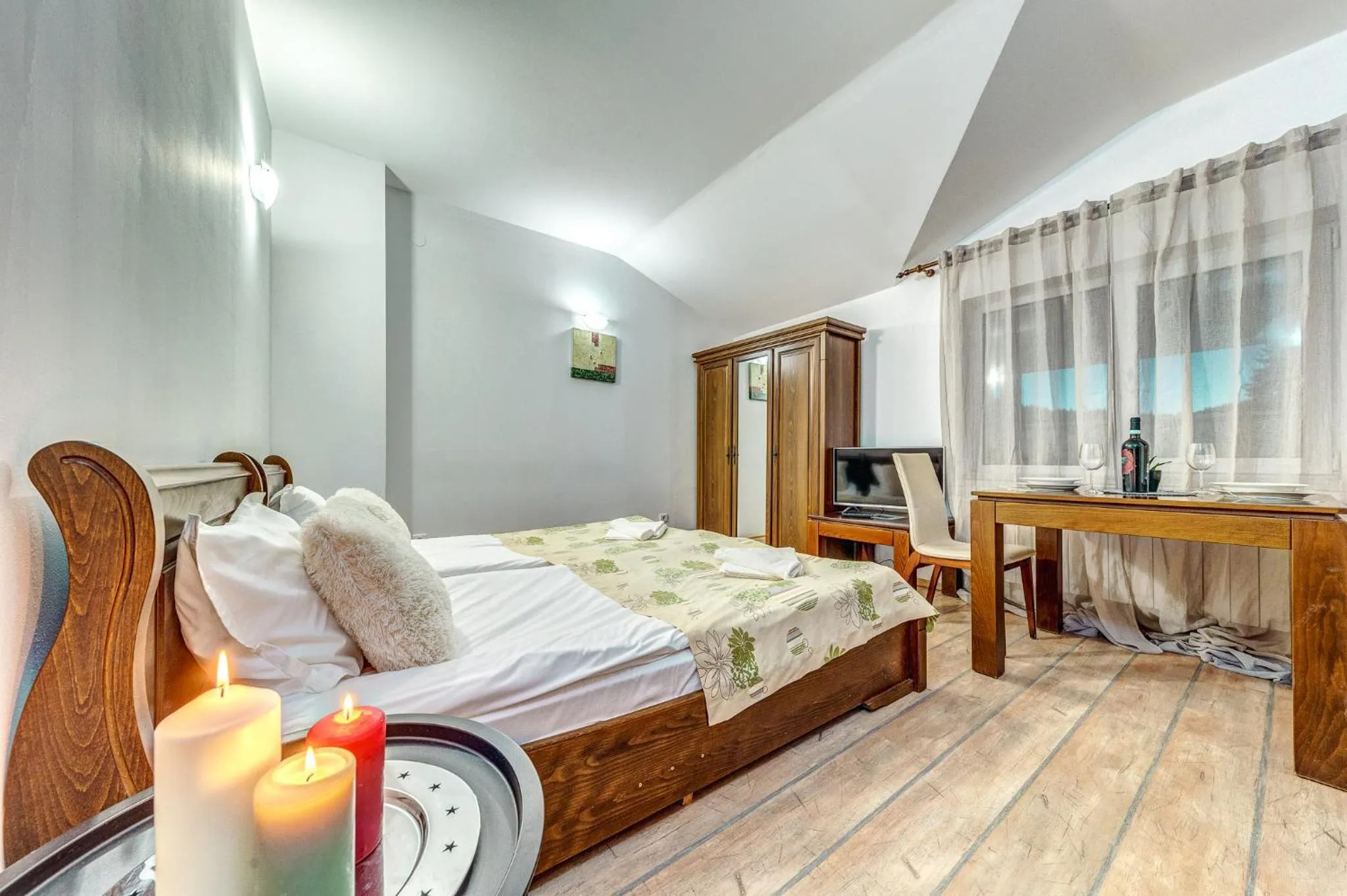 Bed in The Stream Resort Pamporovo