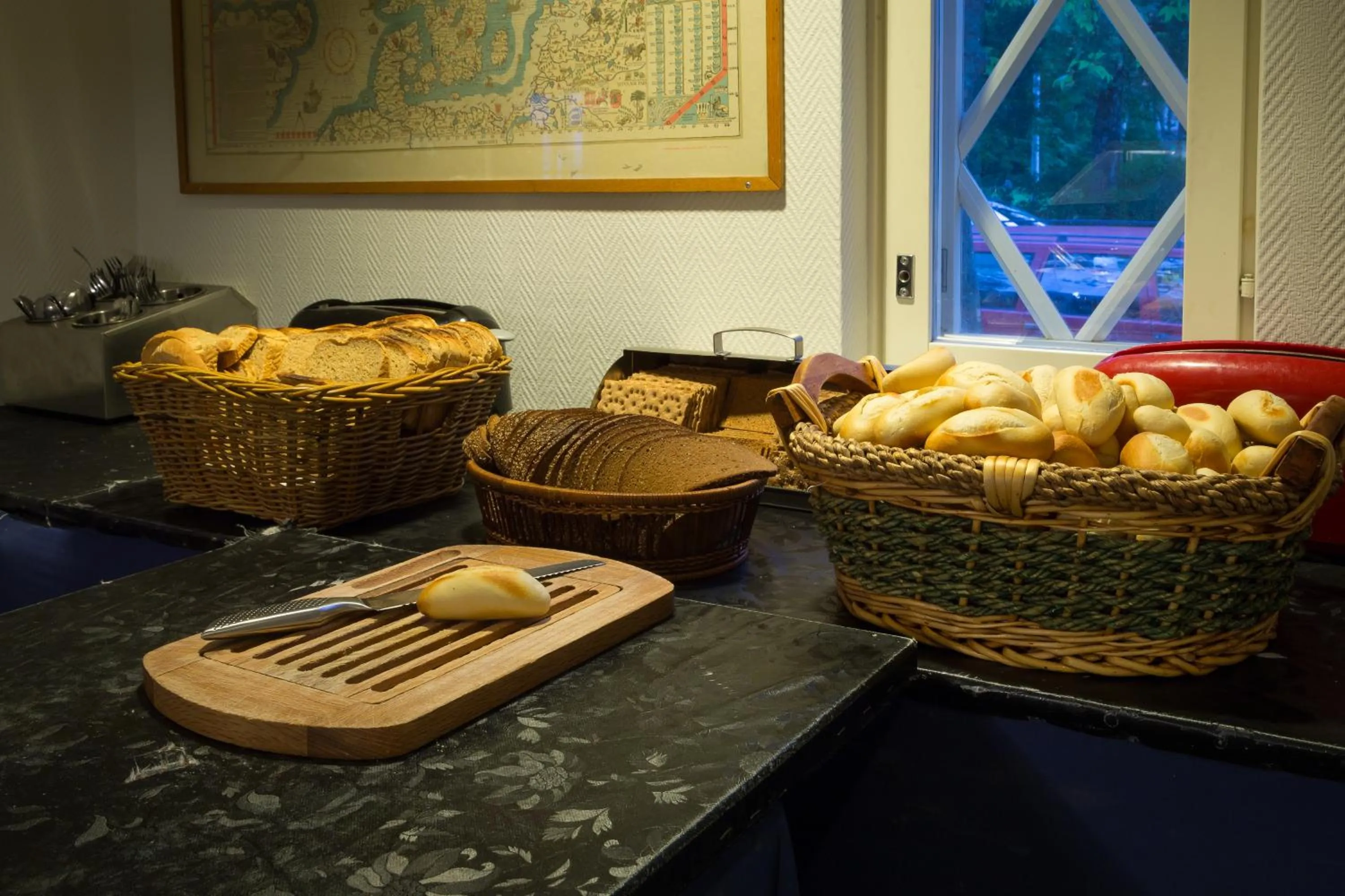 Buffet breakfast in Hotel Cikada