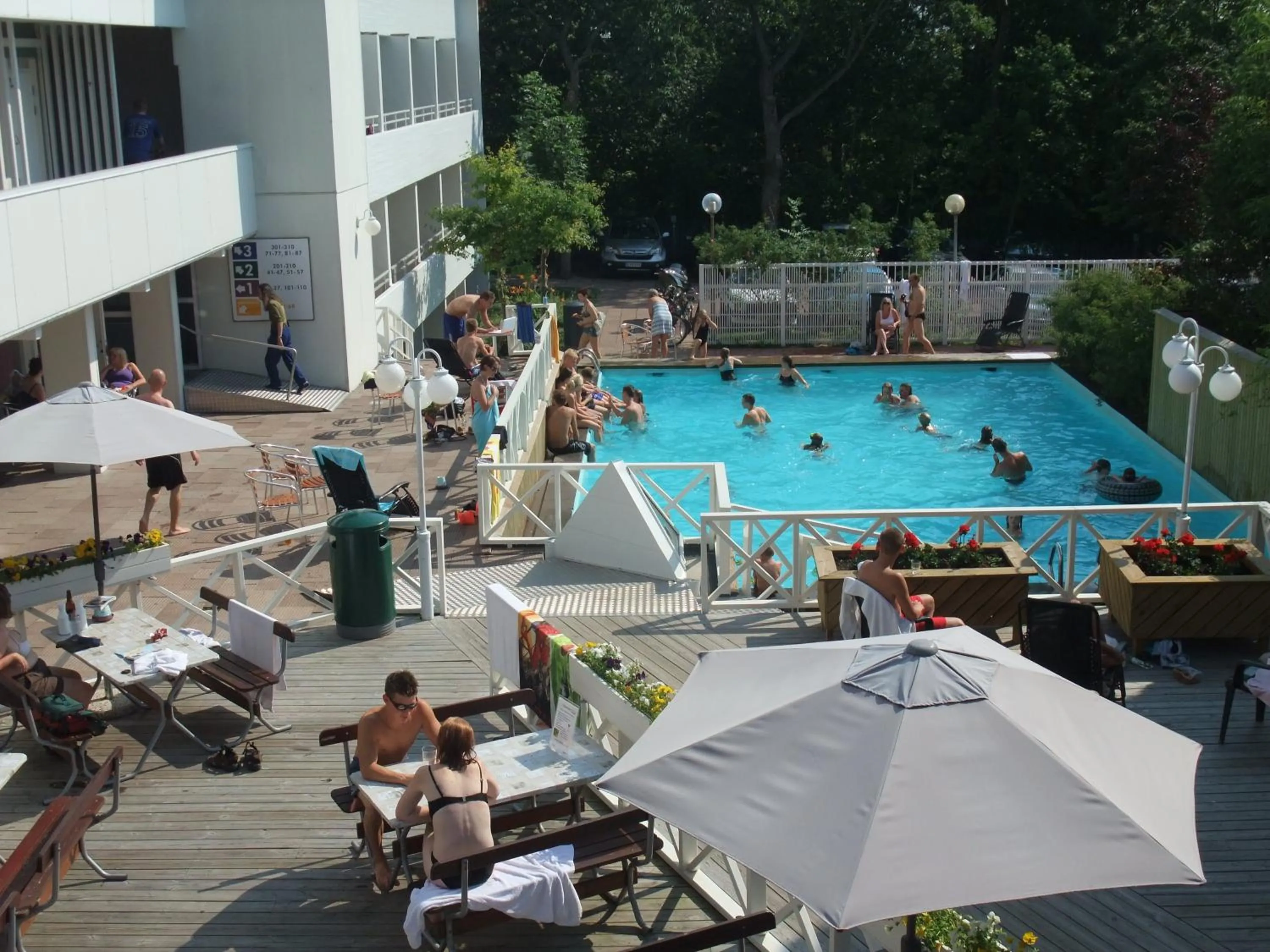 Balcony/Terrace in Hotel Cikada