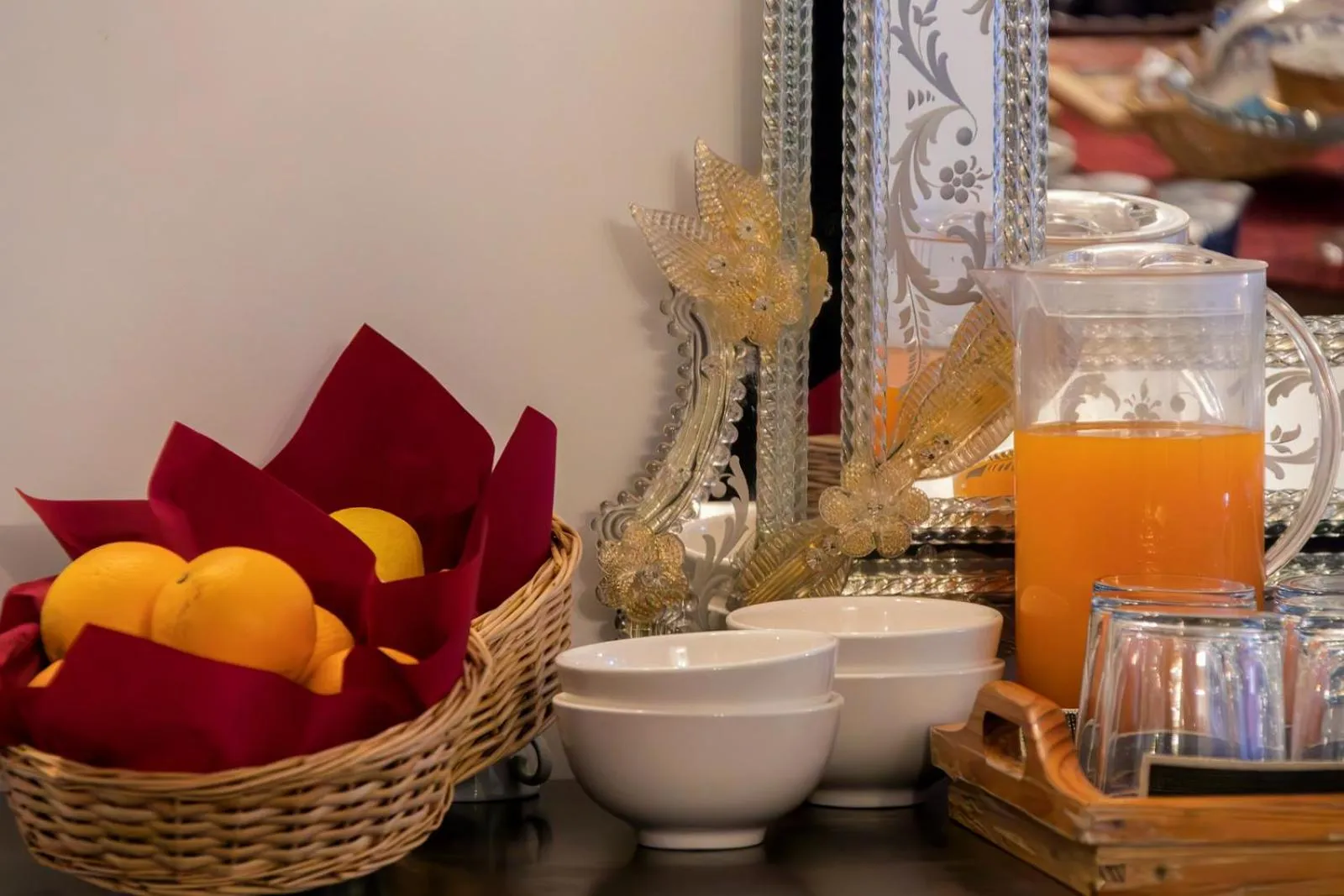 Breakfast in Hotel Casa Boccassini