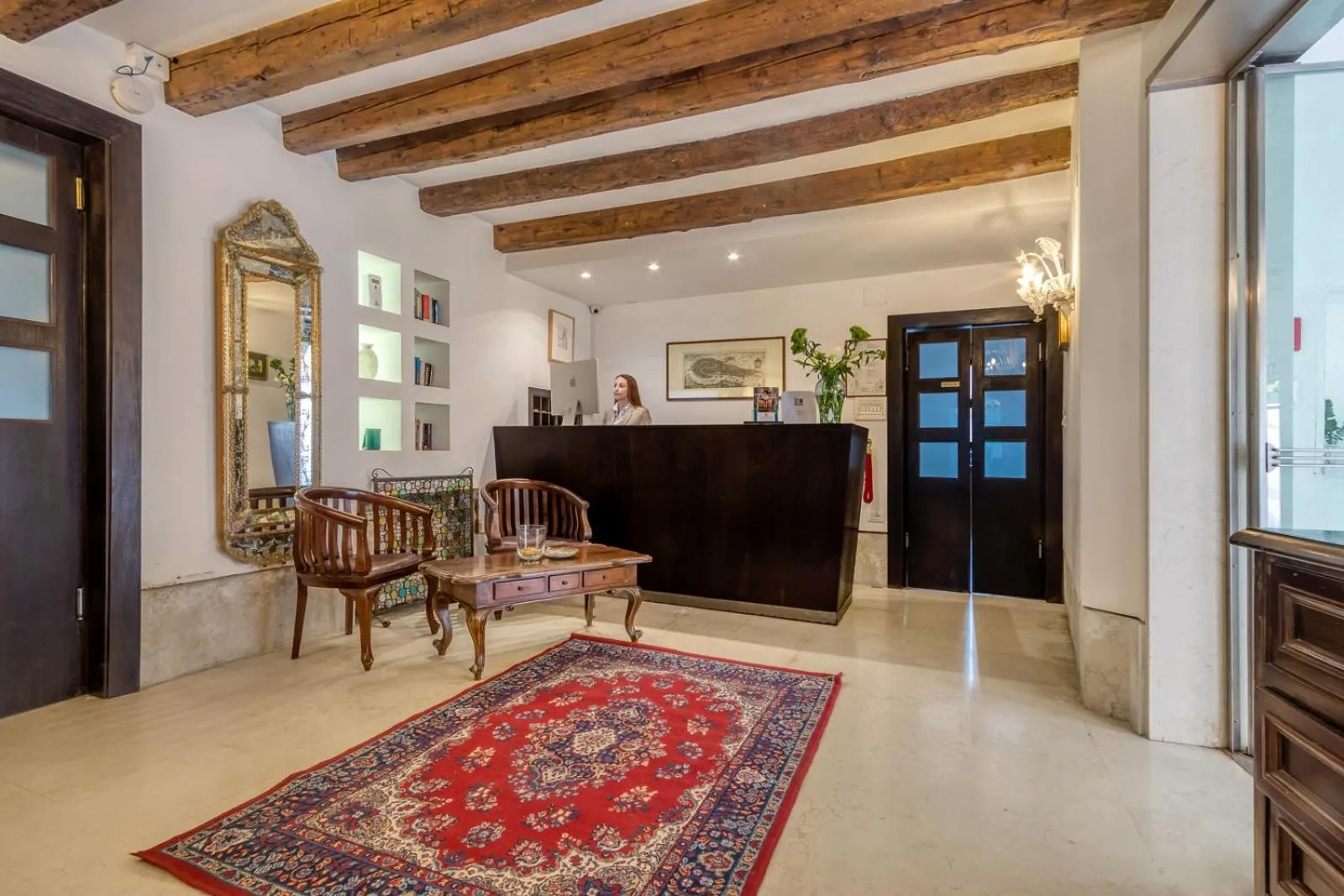 Lobby or reception in Hotel Casa Boccassini