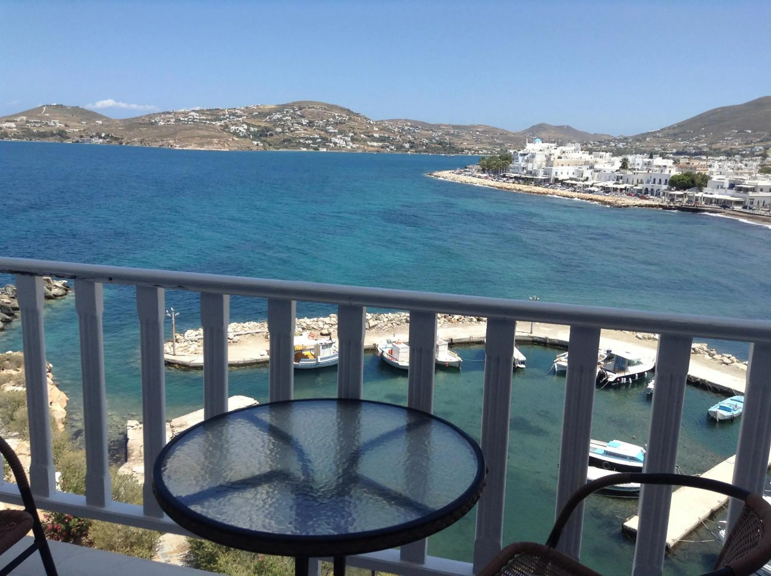 Balcony/Terrace in Pandrossos Hotel - Paros