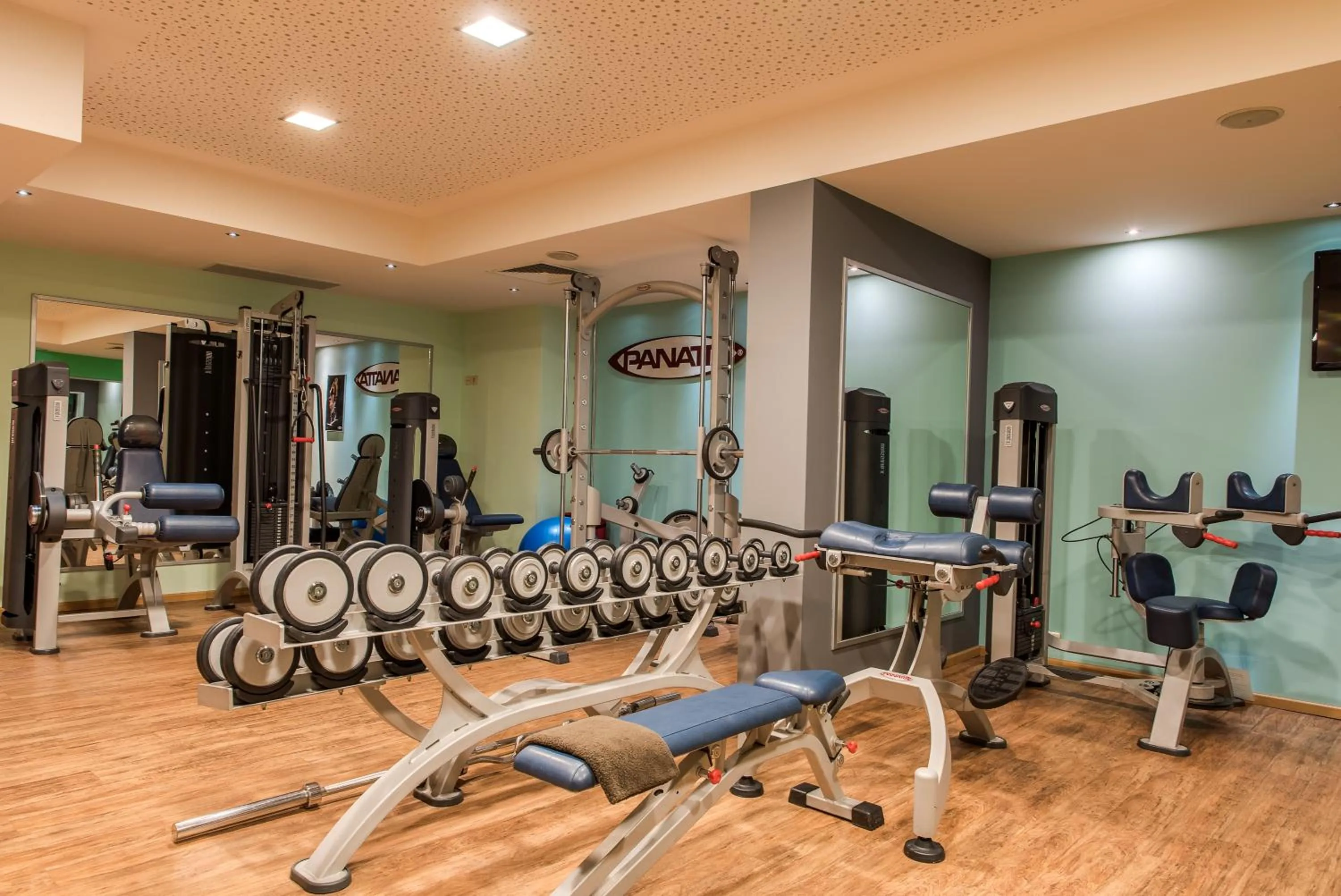 Fitness centre/facilities in Crystal Palace Boutique Hotel