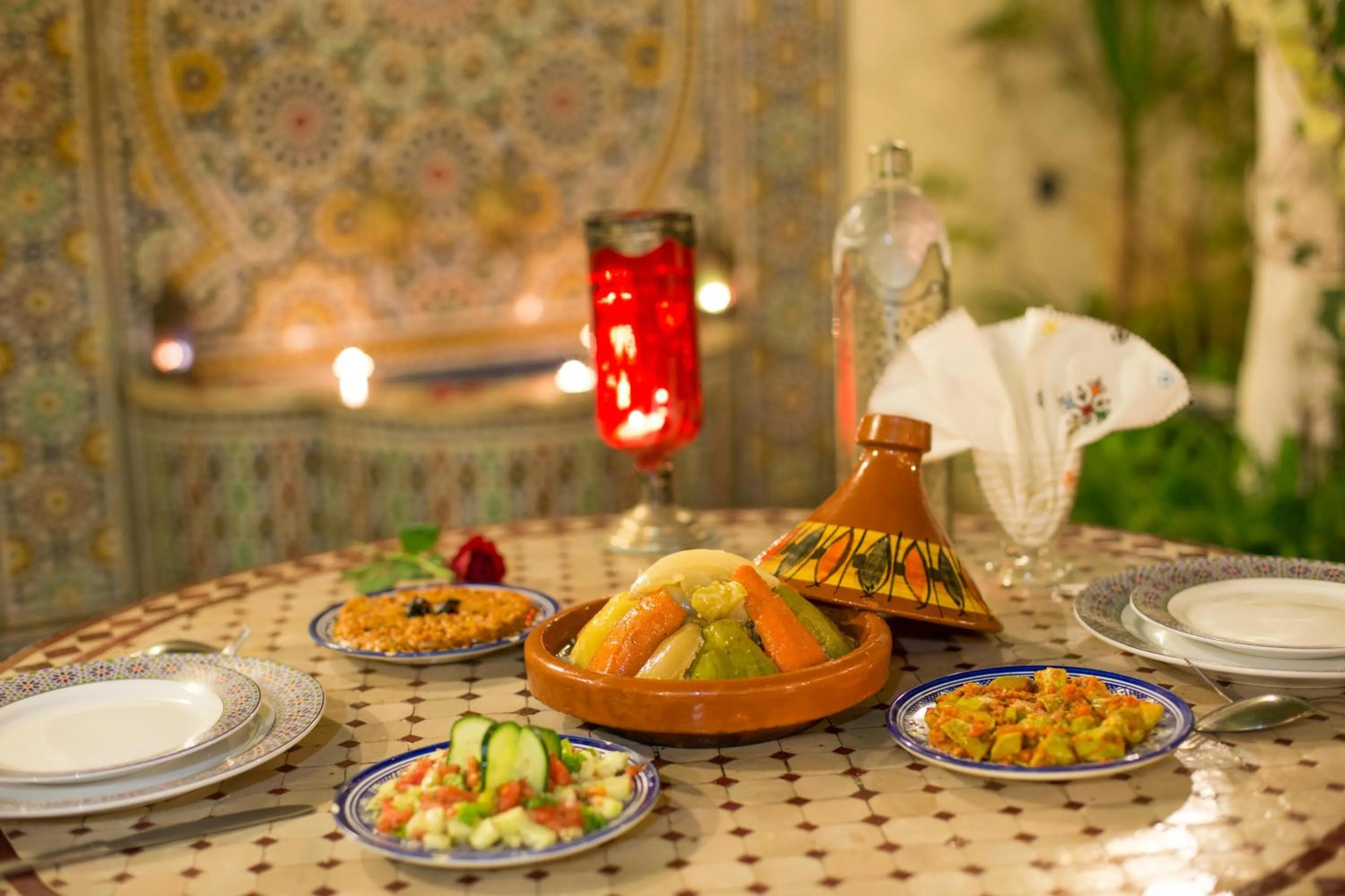 Patio in Riad Jardin Chrifa