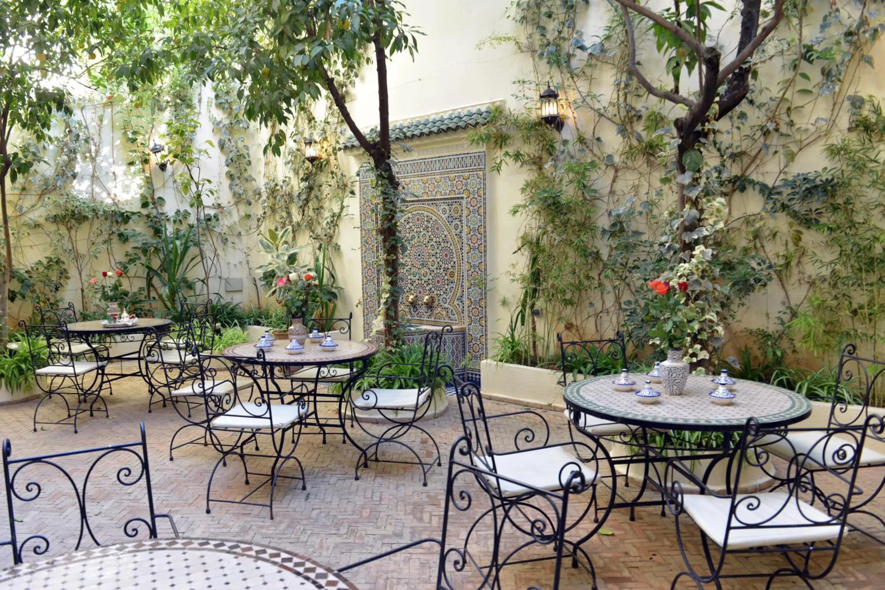 Patio in Riad Jardin Chrifa