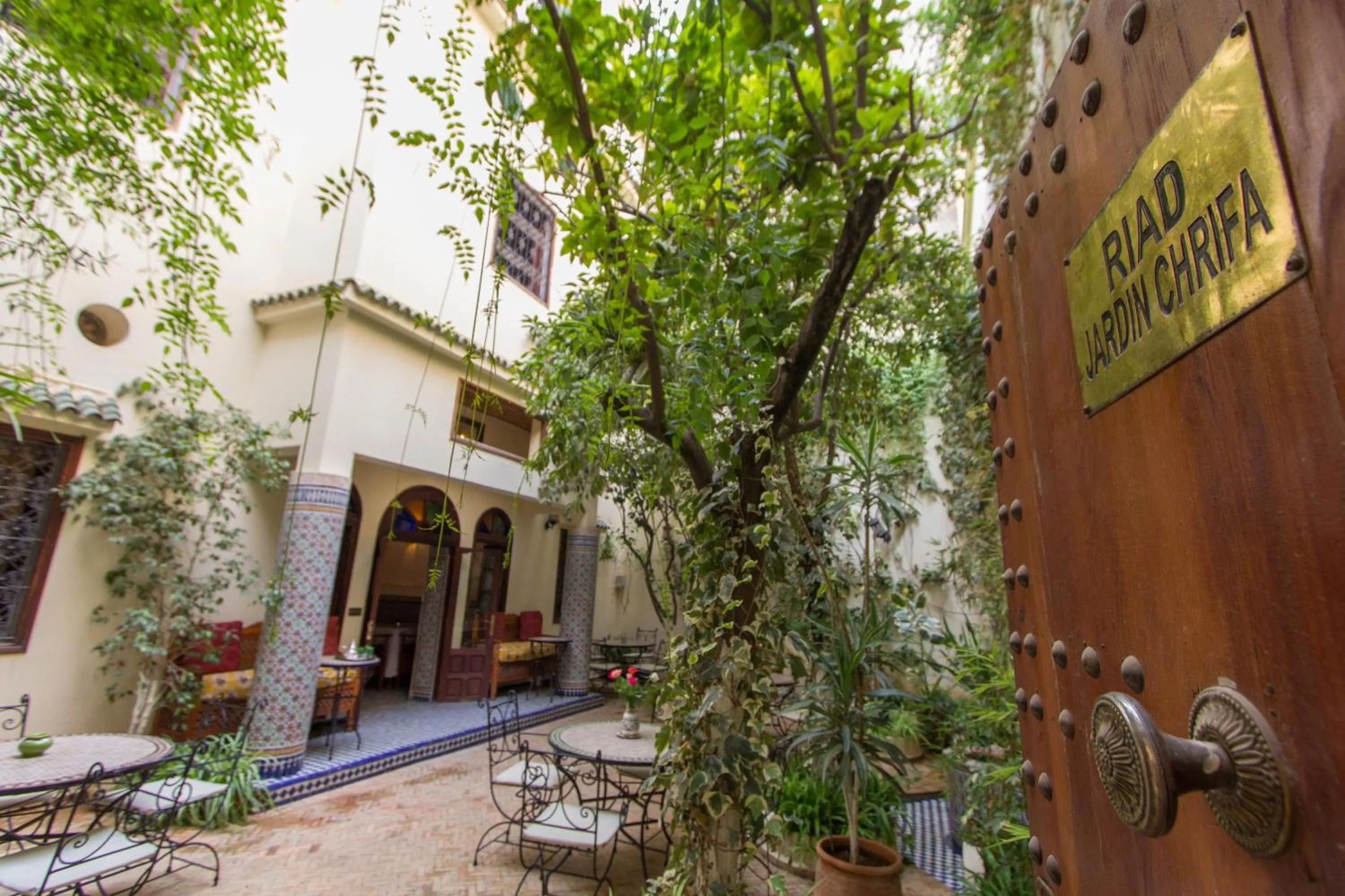 Patio in Riad Jardin Chrifa