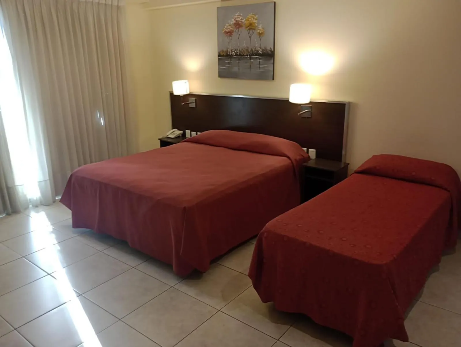 Bed in Hotel Nontue Abasto Buenos Aires