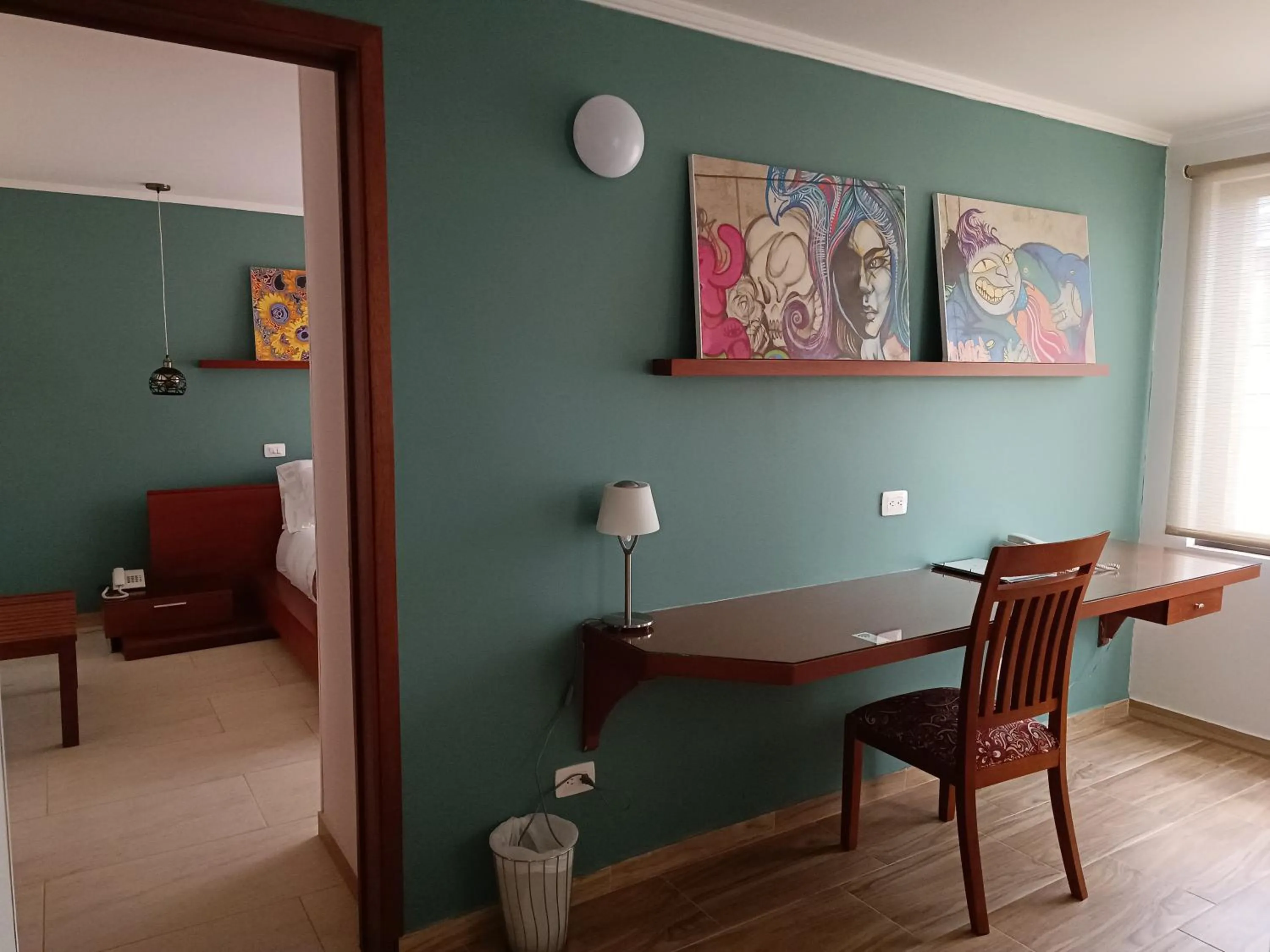 Seating area in Hotel Boutique Confort Suites