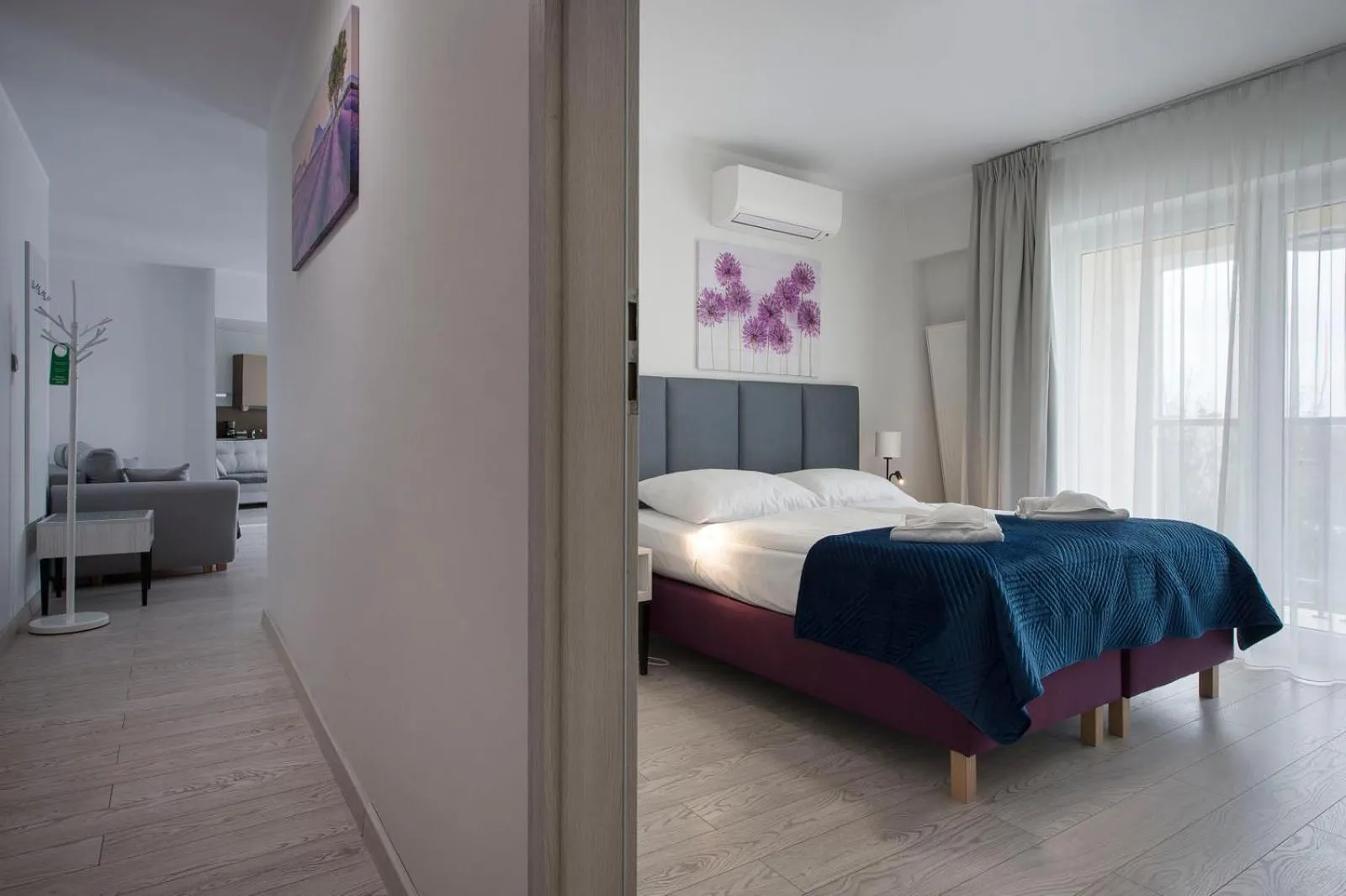 Bedroom, Bed in Aparthotel Baltic Spa