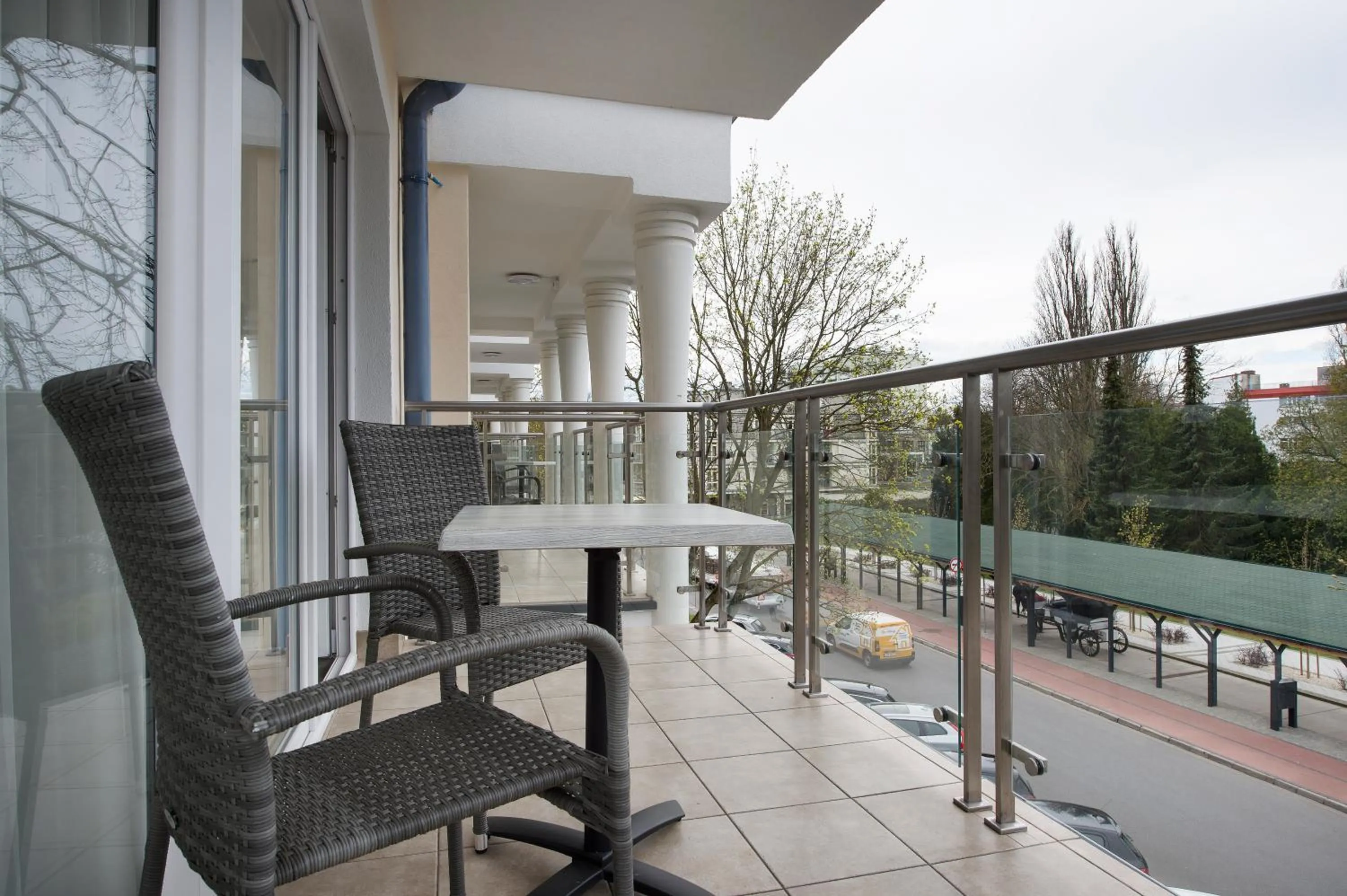 Balcony/Terrace in Aparthotel Baltic Spa