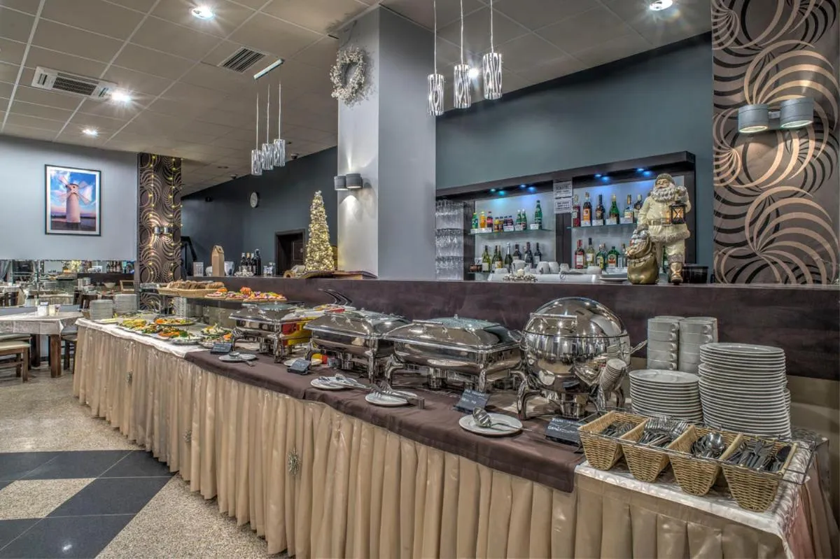 Buffet breakfast in Aparthotel Baltic Spa