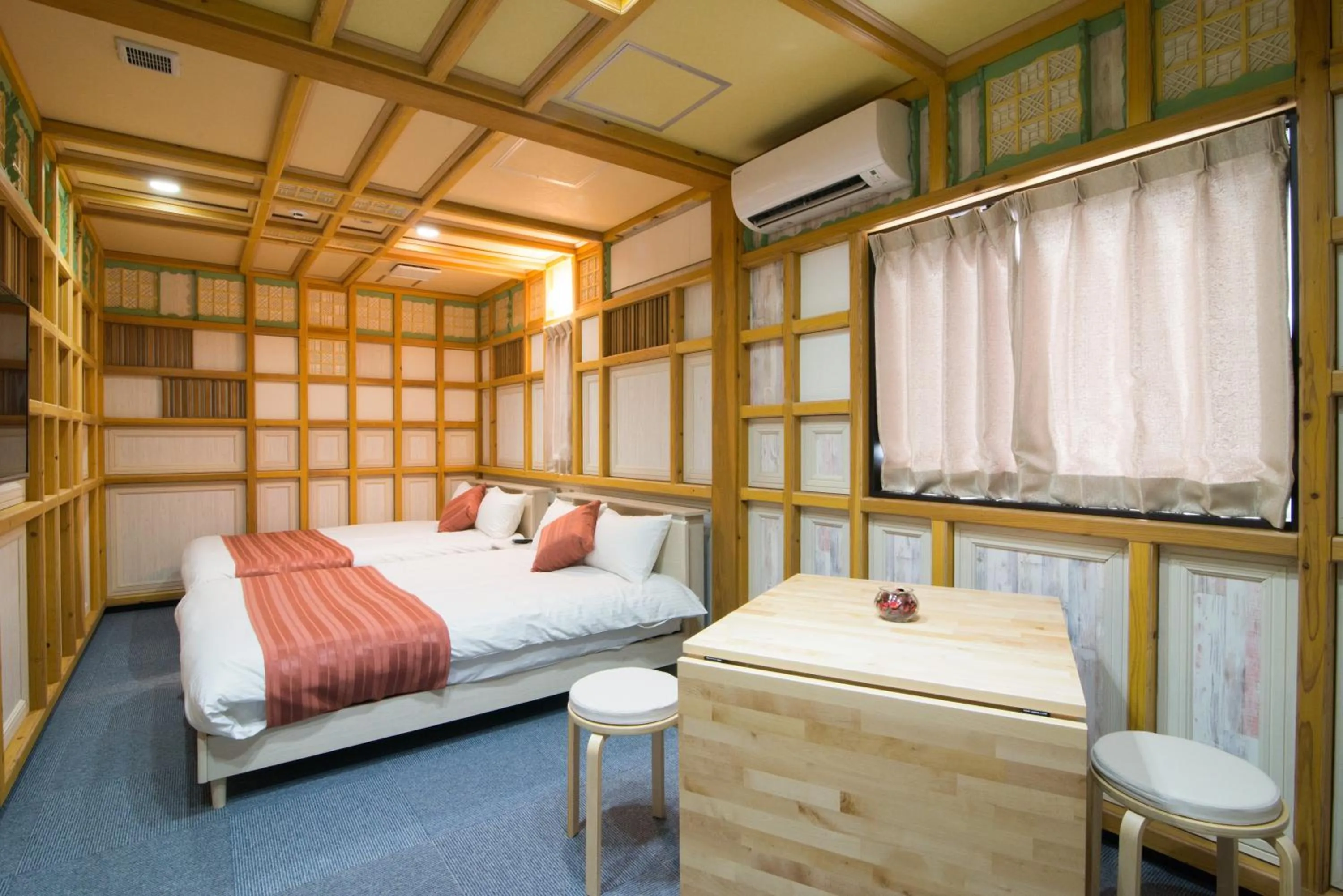 Bed in ETAVIA Yufuinekimae