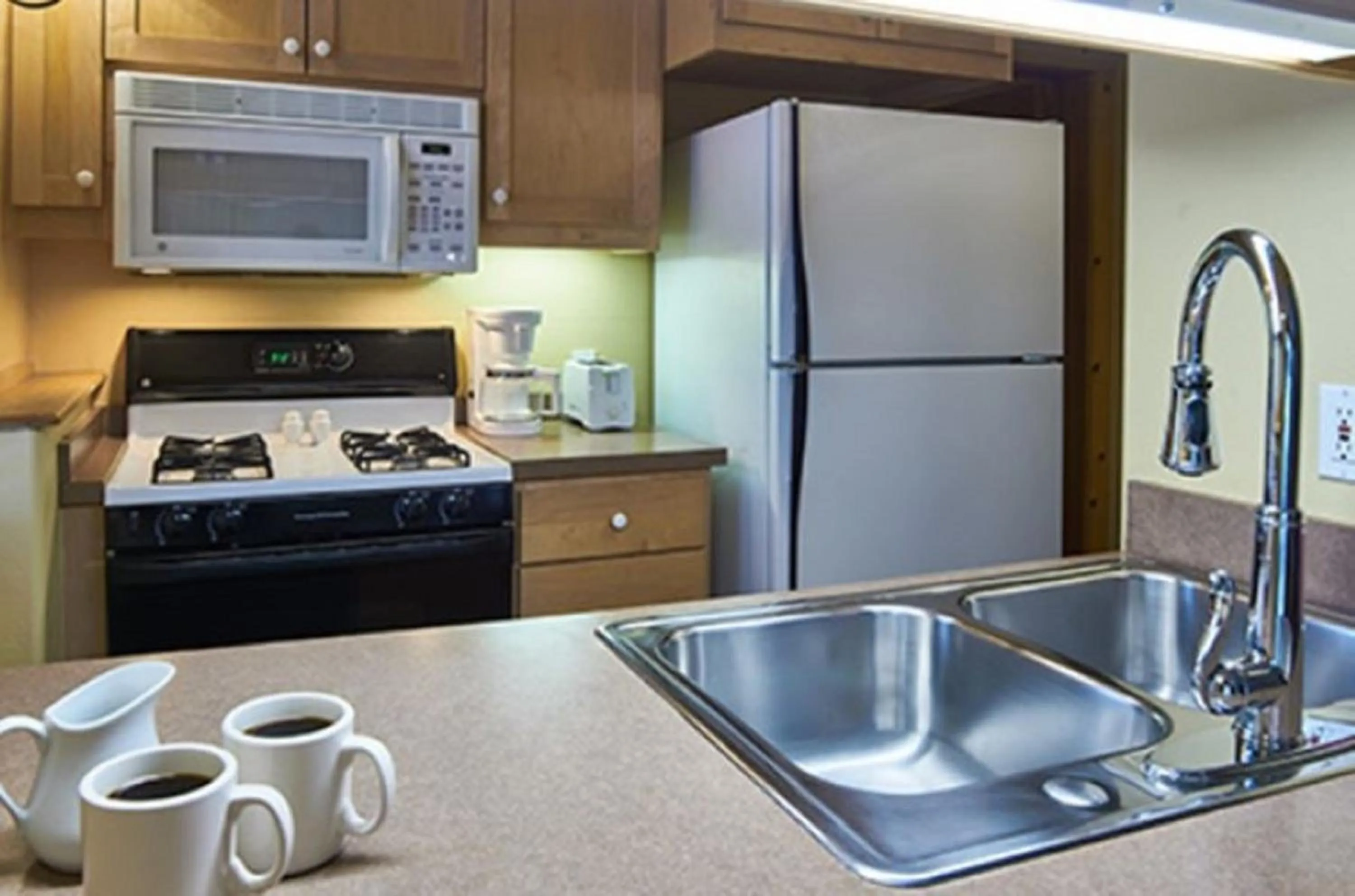 kitchen in The Alpine House