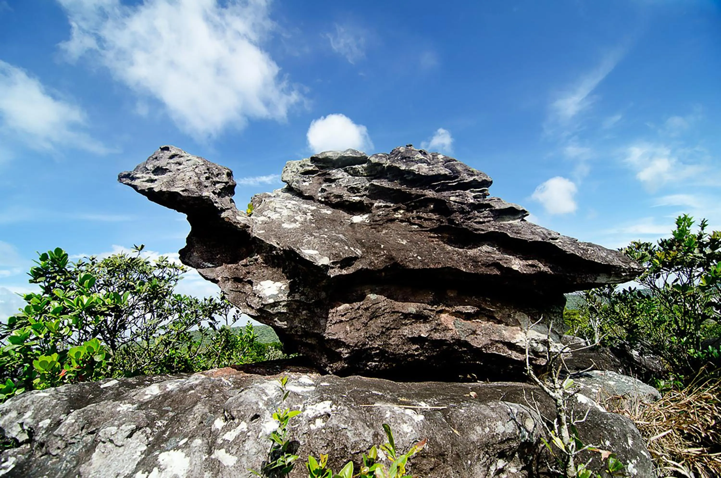 Mountain view in Le Bokor Palace