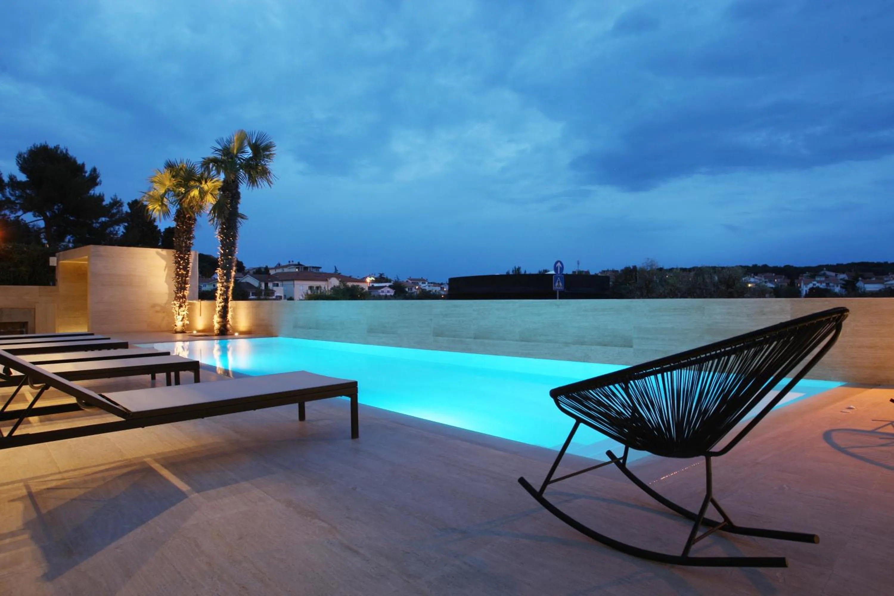 Swimming pool in Boutique Hotel Valsabbion