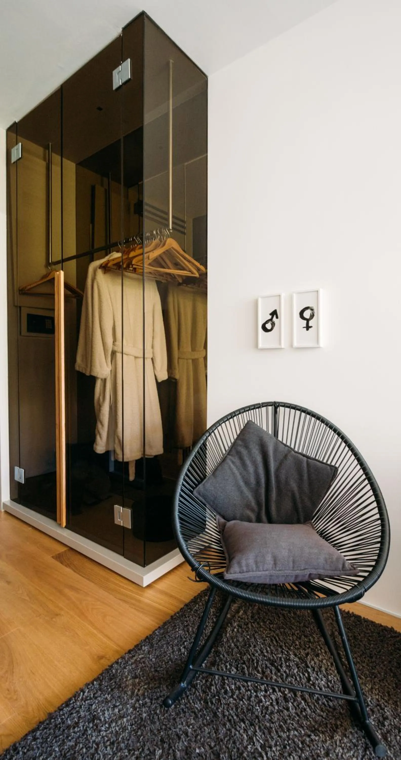 Decorative detail in Boutique Hotel Valsabbion