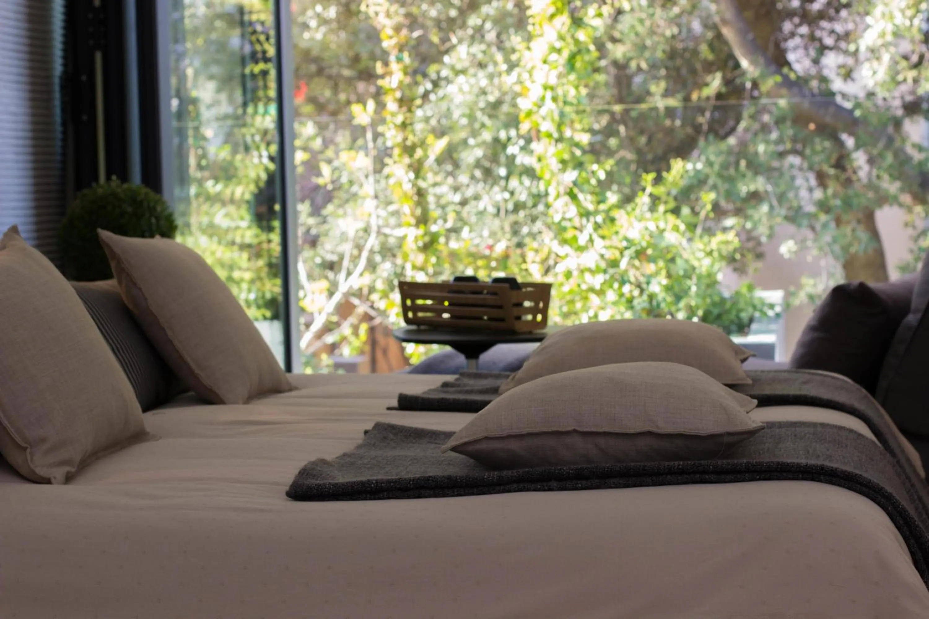 Decorative detail, Bed in Boutique Hotel Valsabbion