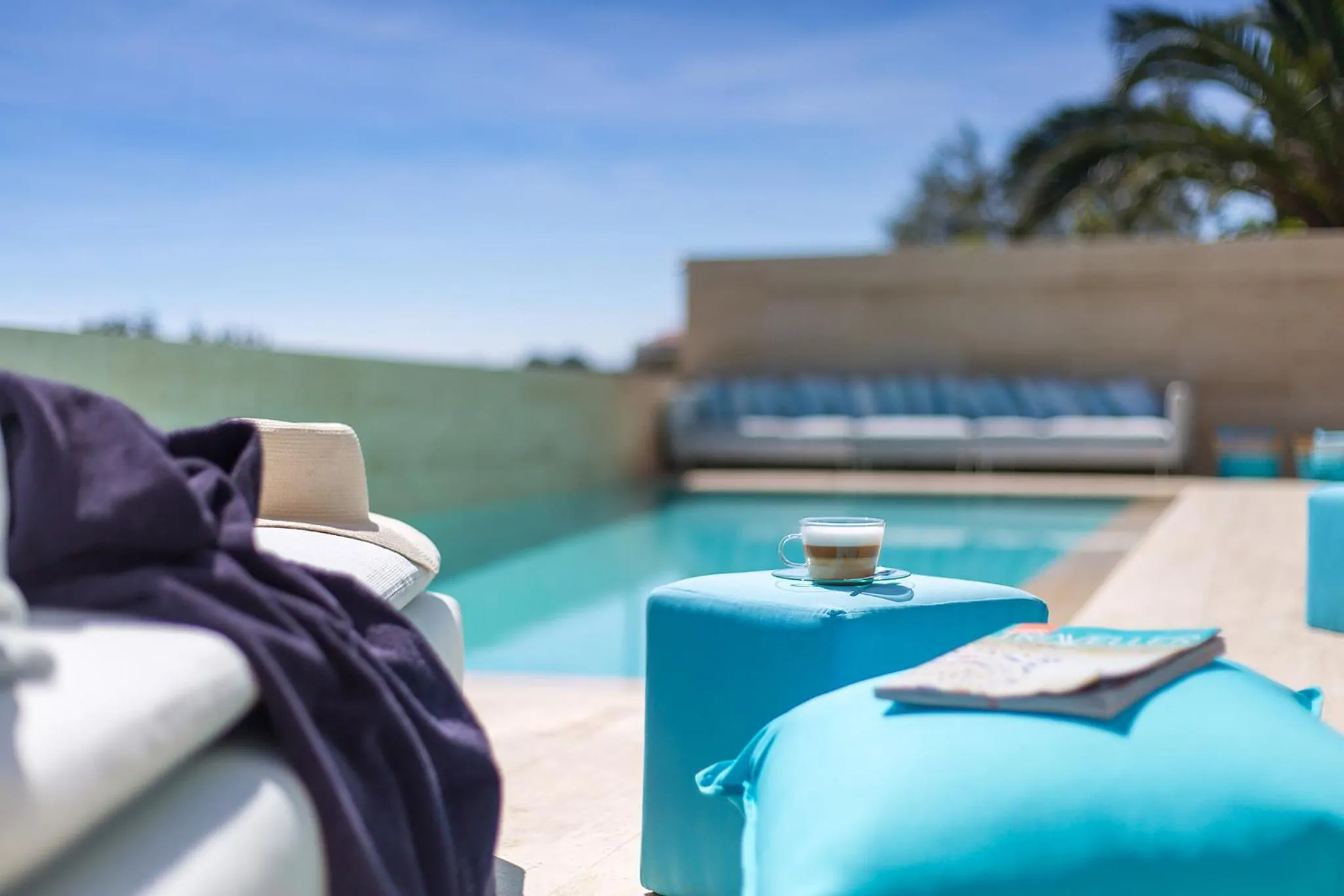Swimming pool in Boutique Hotel Valsabbion