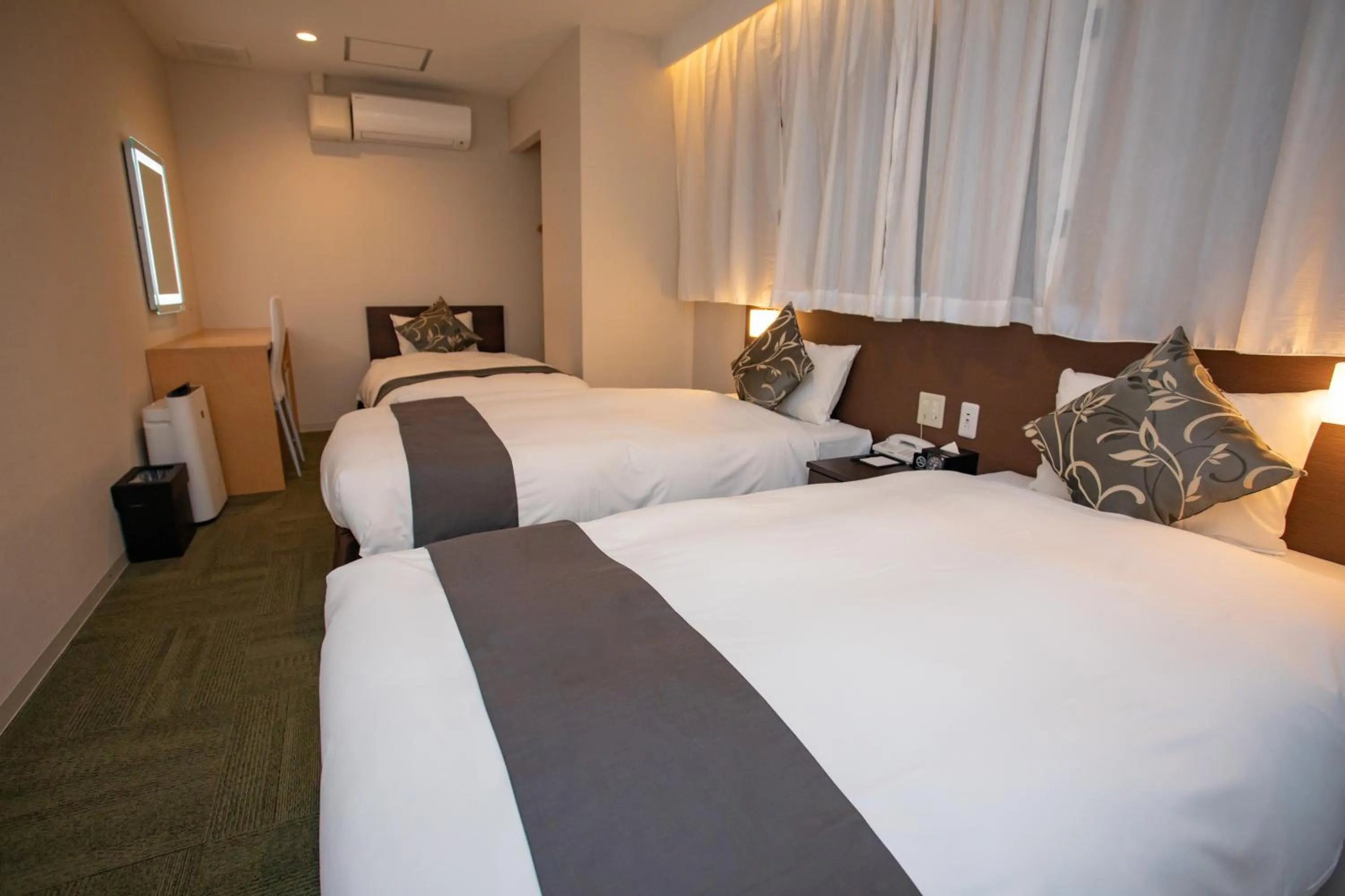 Photo of the whole room, Bed in Hotel Axiainn Osaka-Uehonmachi