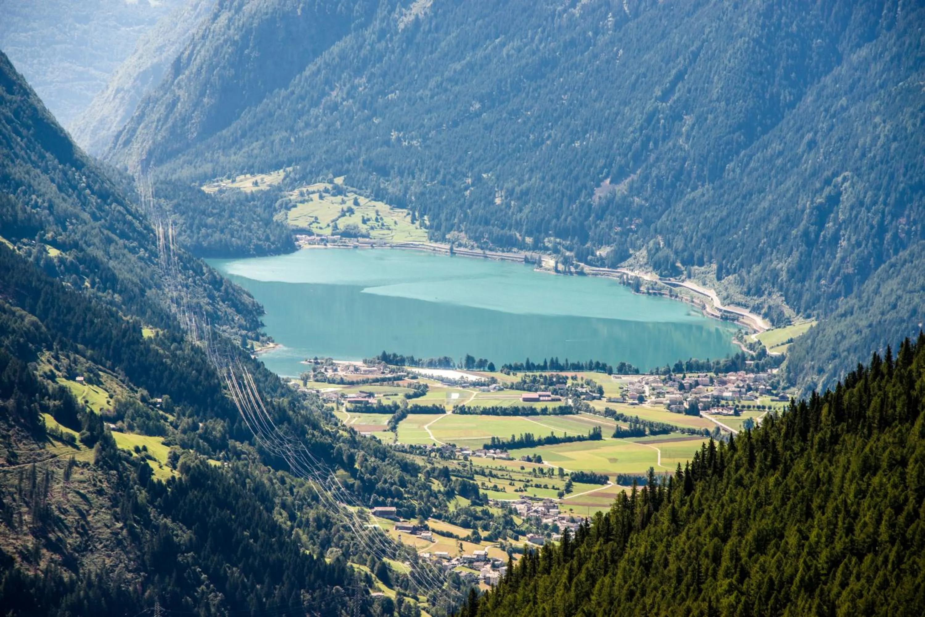 Lake view in Albergo Meublè Stelvio
