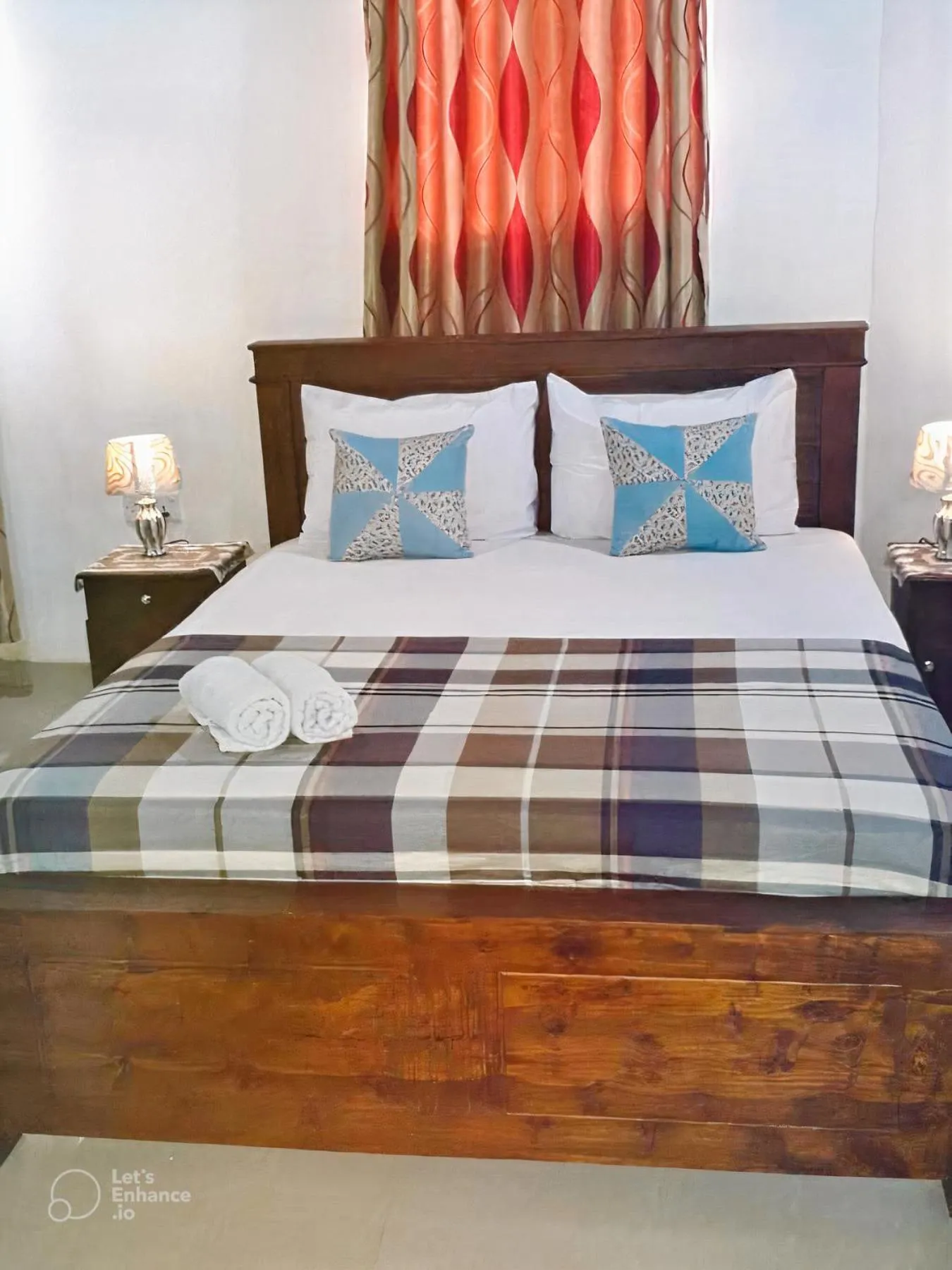 Bed in Lighthouse Guest