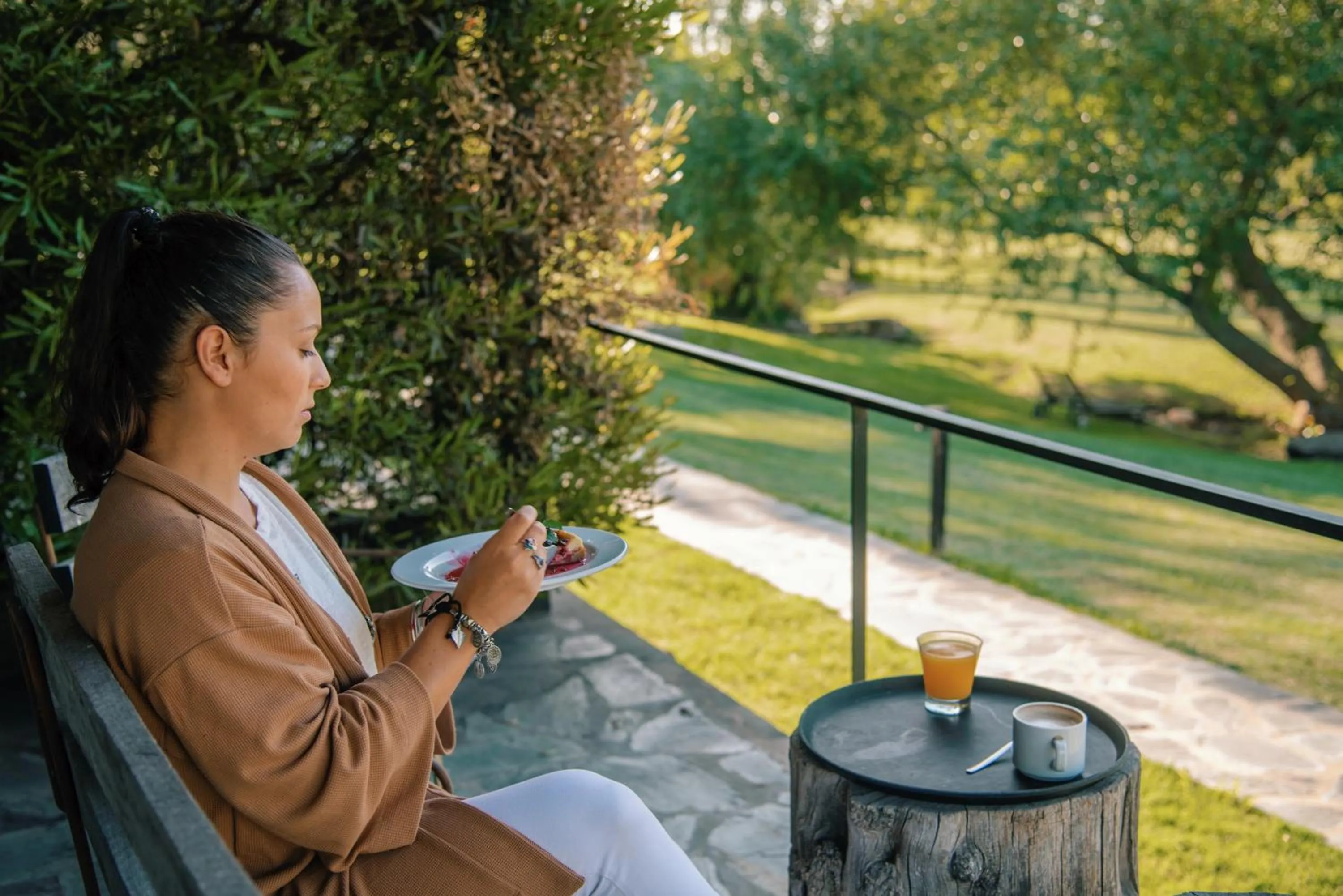 Natural landscape in Hostería & Spa De La Cascada