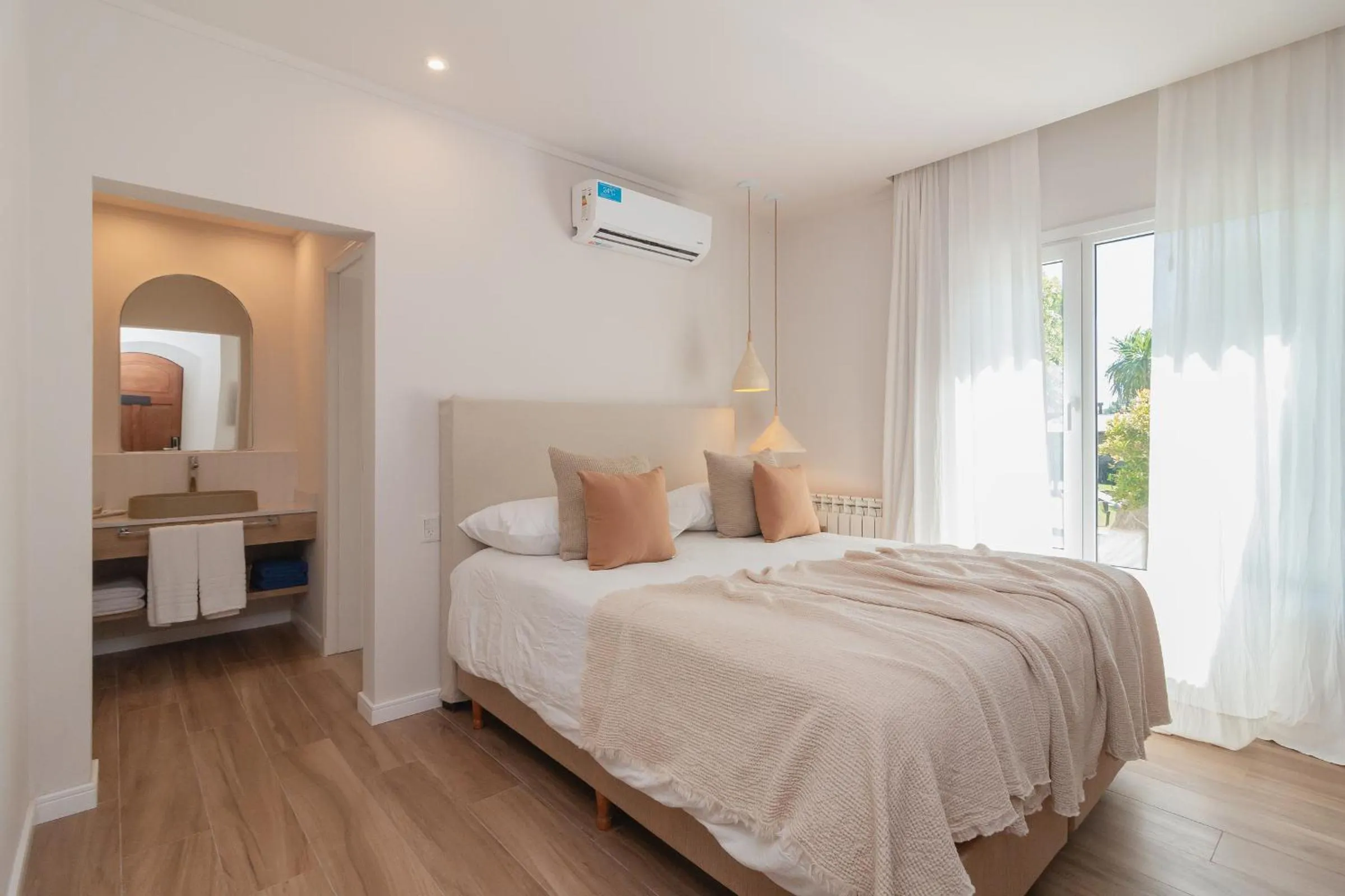 Bed in Hostería & Spa De La Cascada