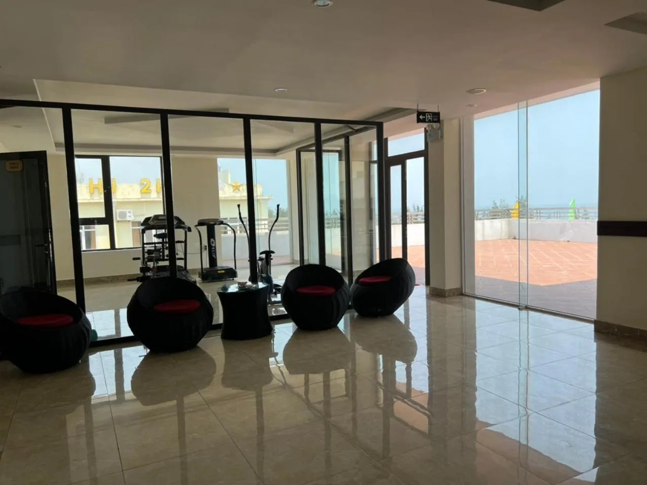 Fitness centre/facilities in Phu Cuong Beach Hotel