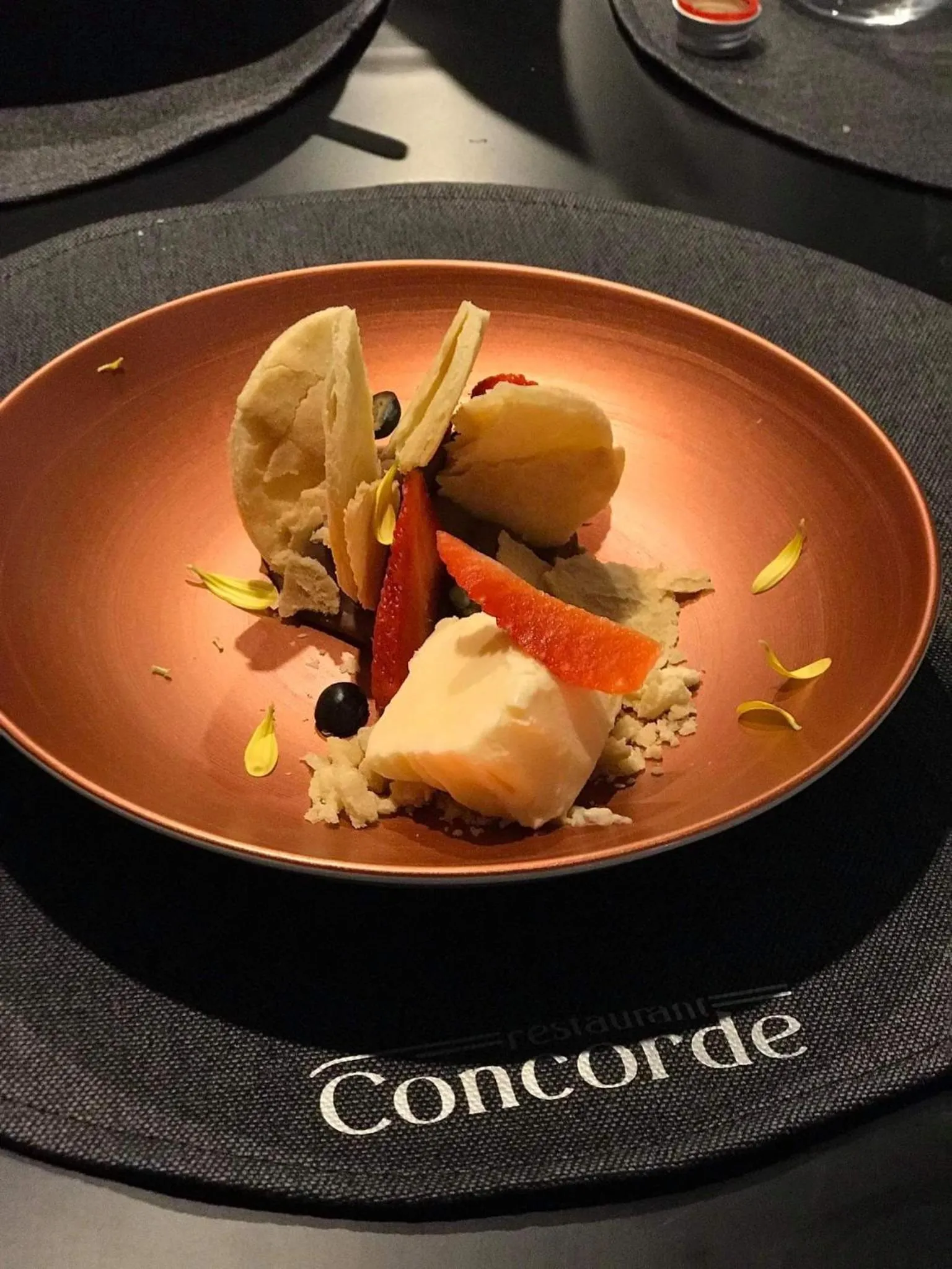Restaurant/places to eat in Hotel Concorde