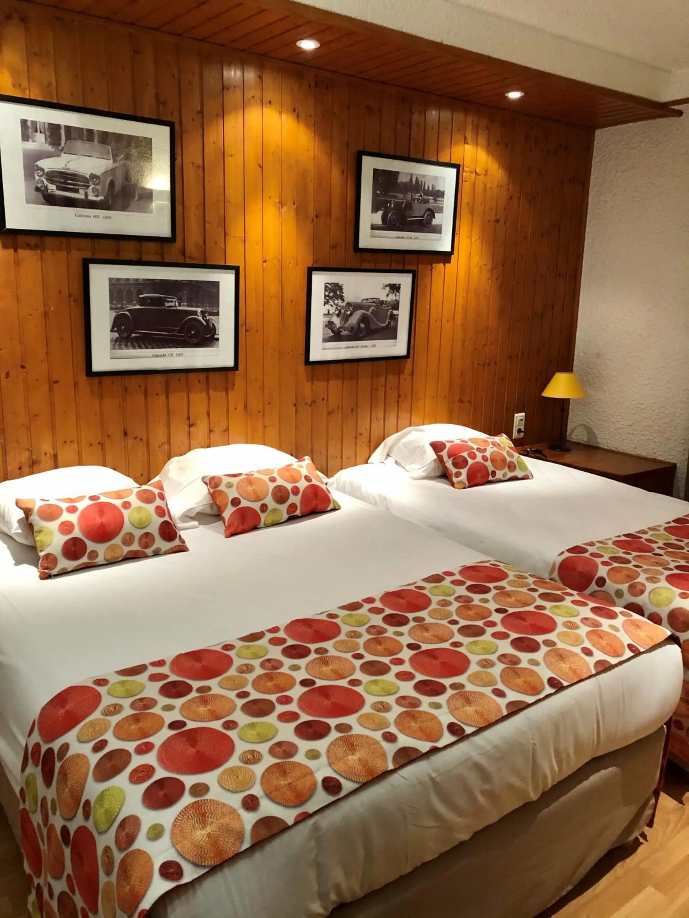 View (from property/room), Bed in Les Tilleuls Montbeliard Sud Audincourt