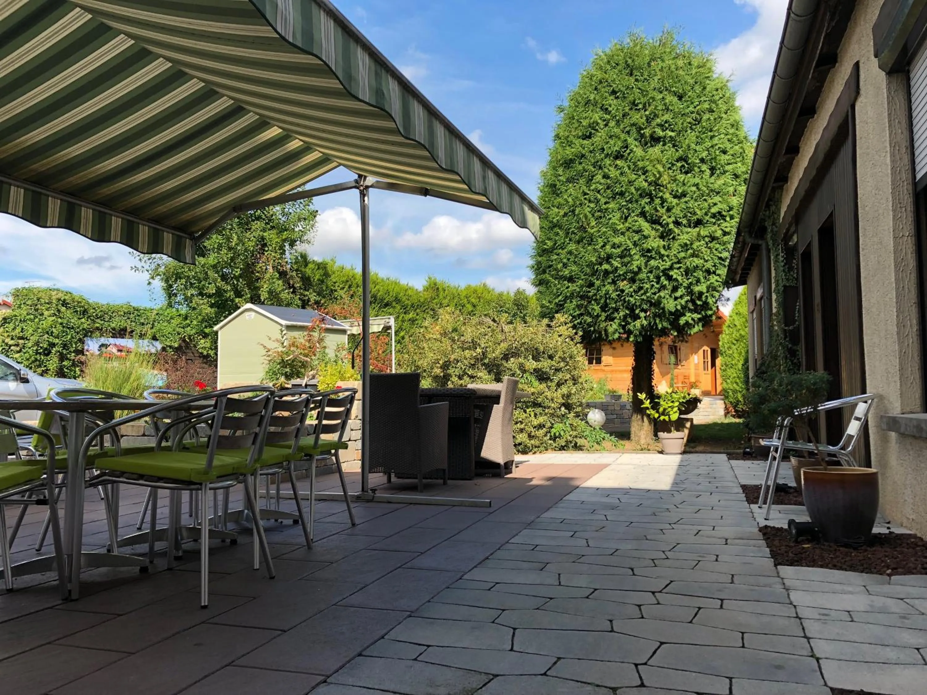 Patio in Les Tilleuls Montbeliard Sud Audincourt
