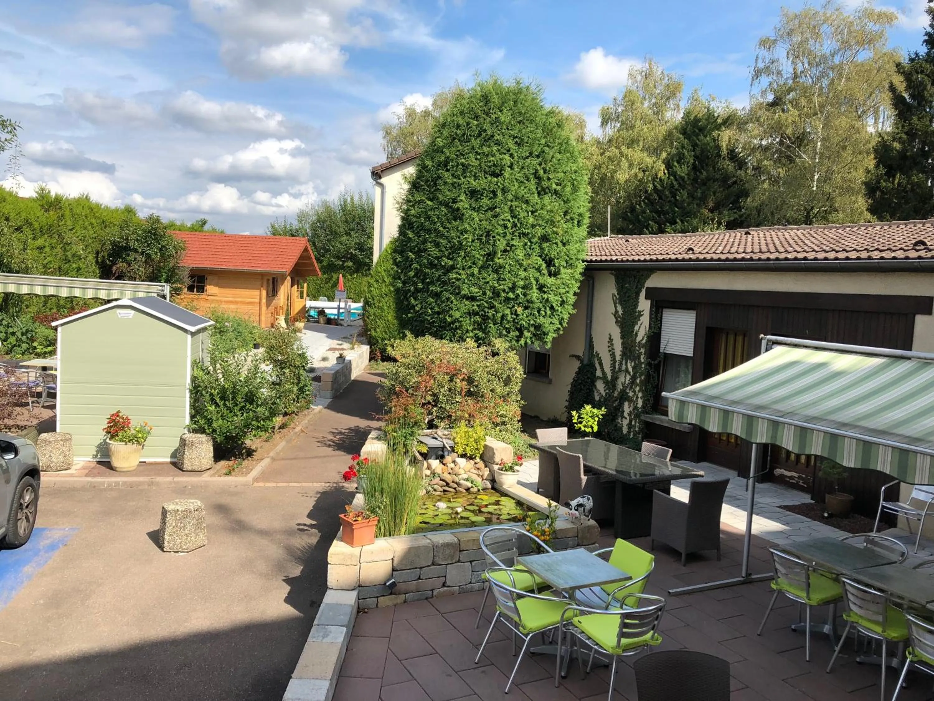 Patio in Les Tilleuls Montbeliard Sud Audincourt