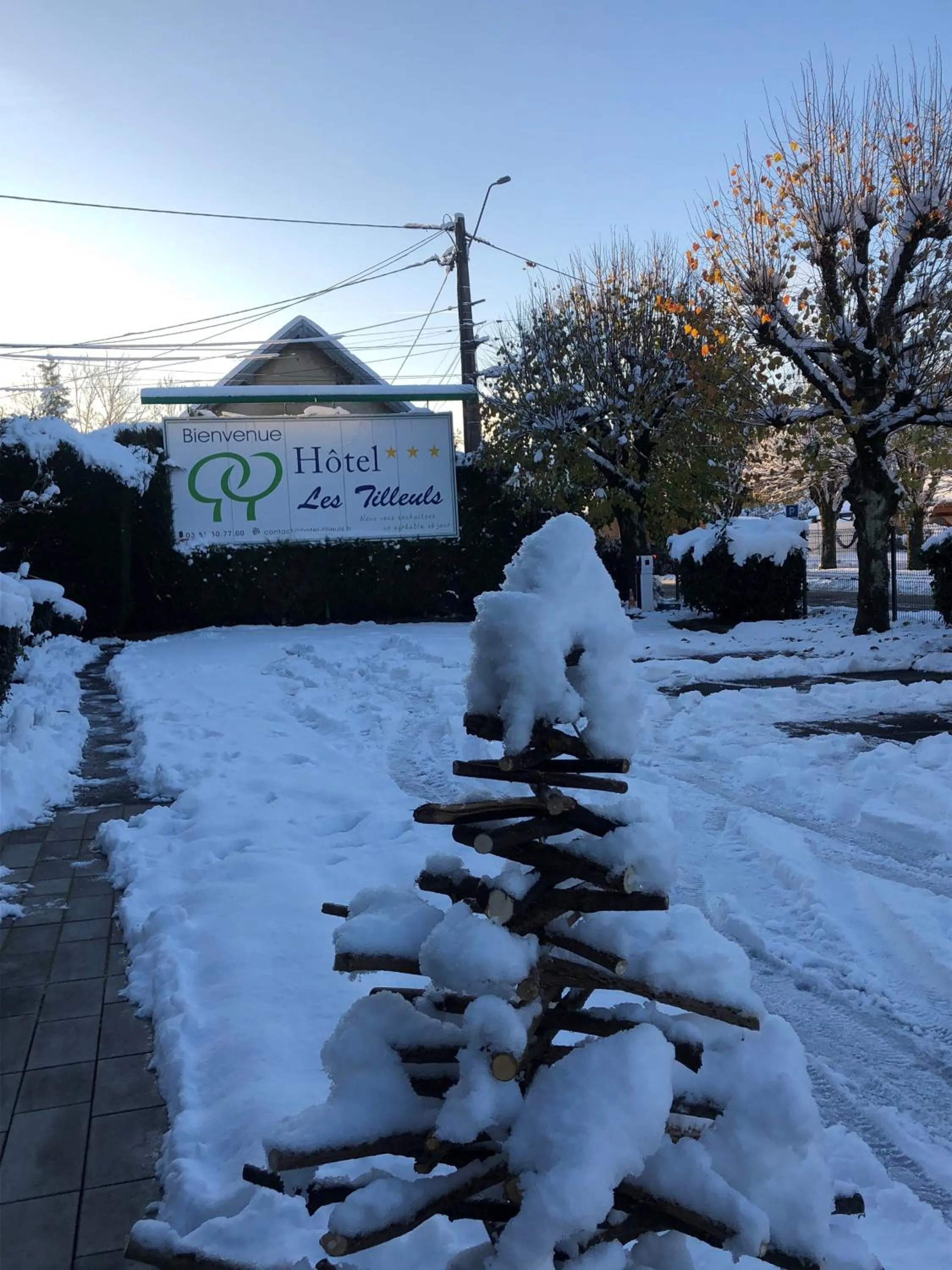 View (from property/room) in Les Tilleuls Montbeliard Sud Audincourt